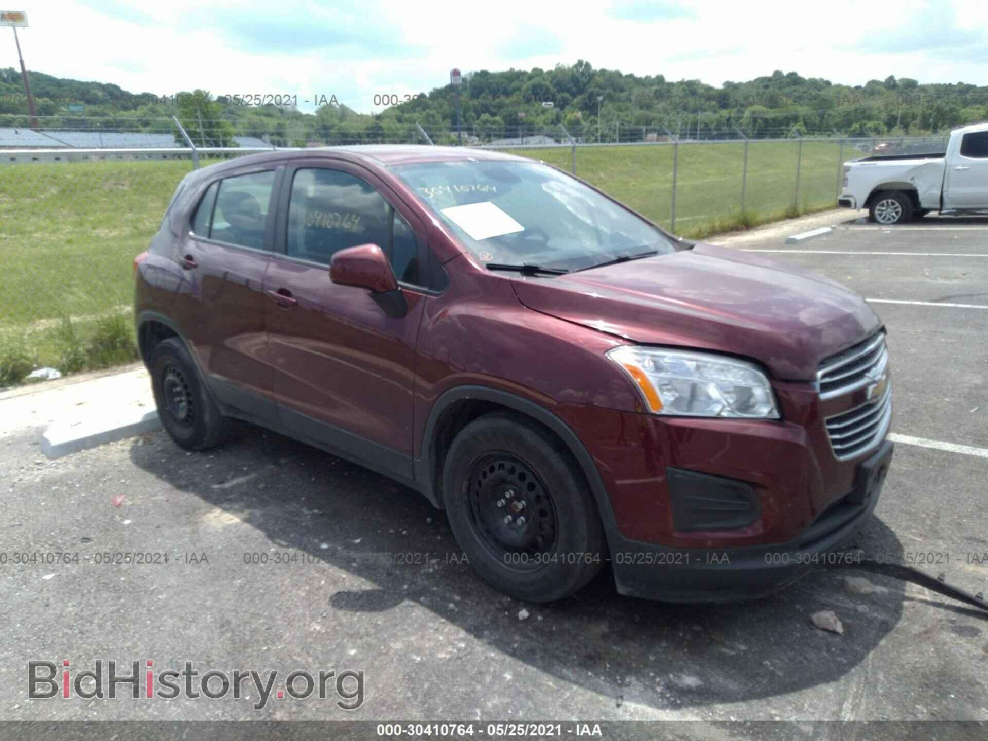 Фотография 3GNCJKSB9GL240835 - CHEVROLET TRAX 2016