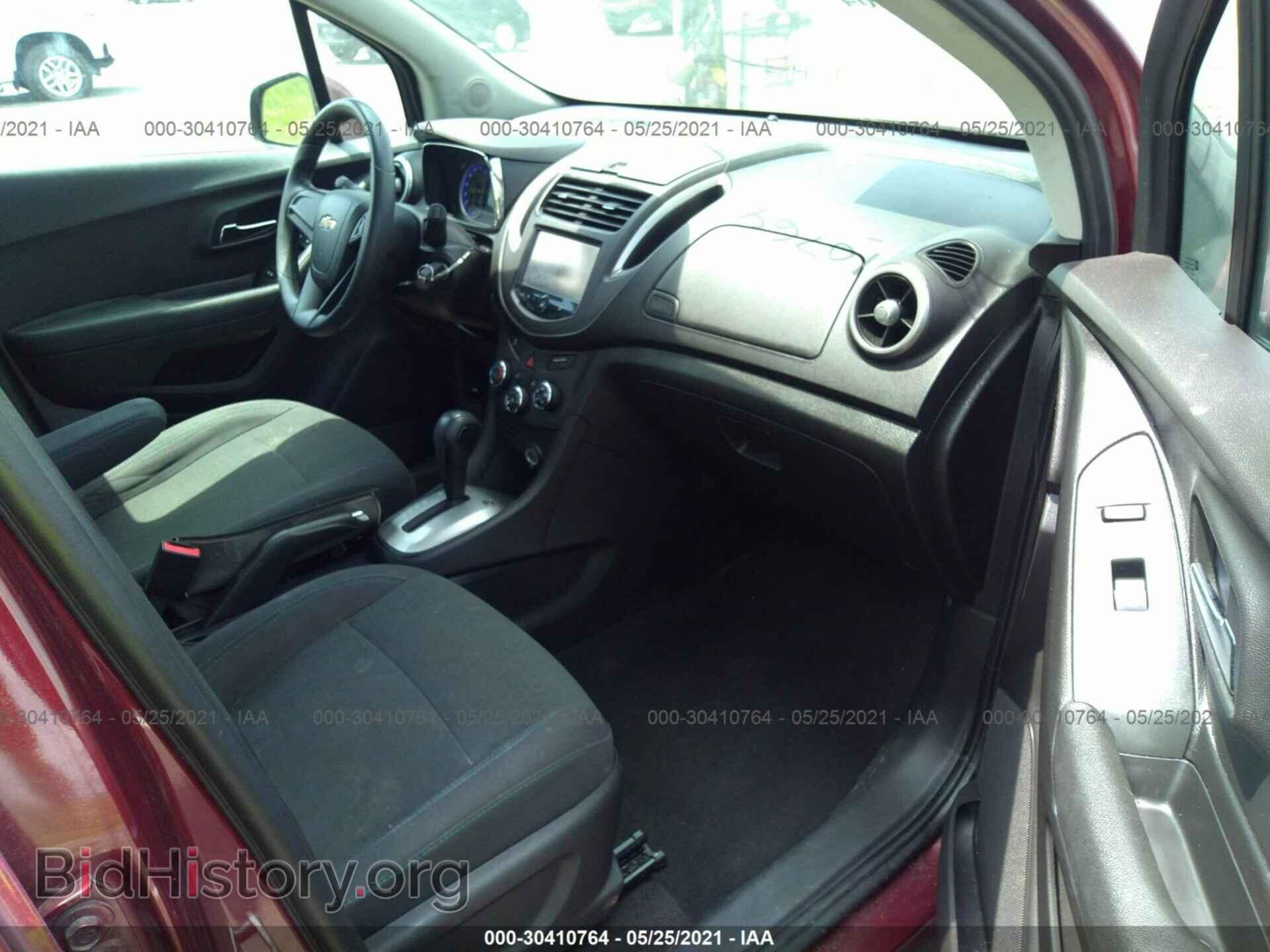 2016 CHEVROLET TRAX - VIN: 3GNCJKSB9GL240835 - Фото 5