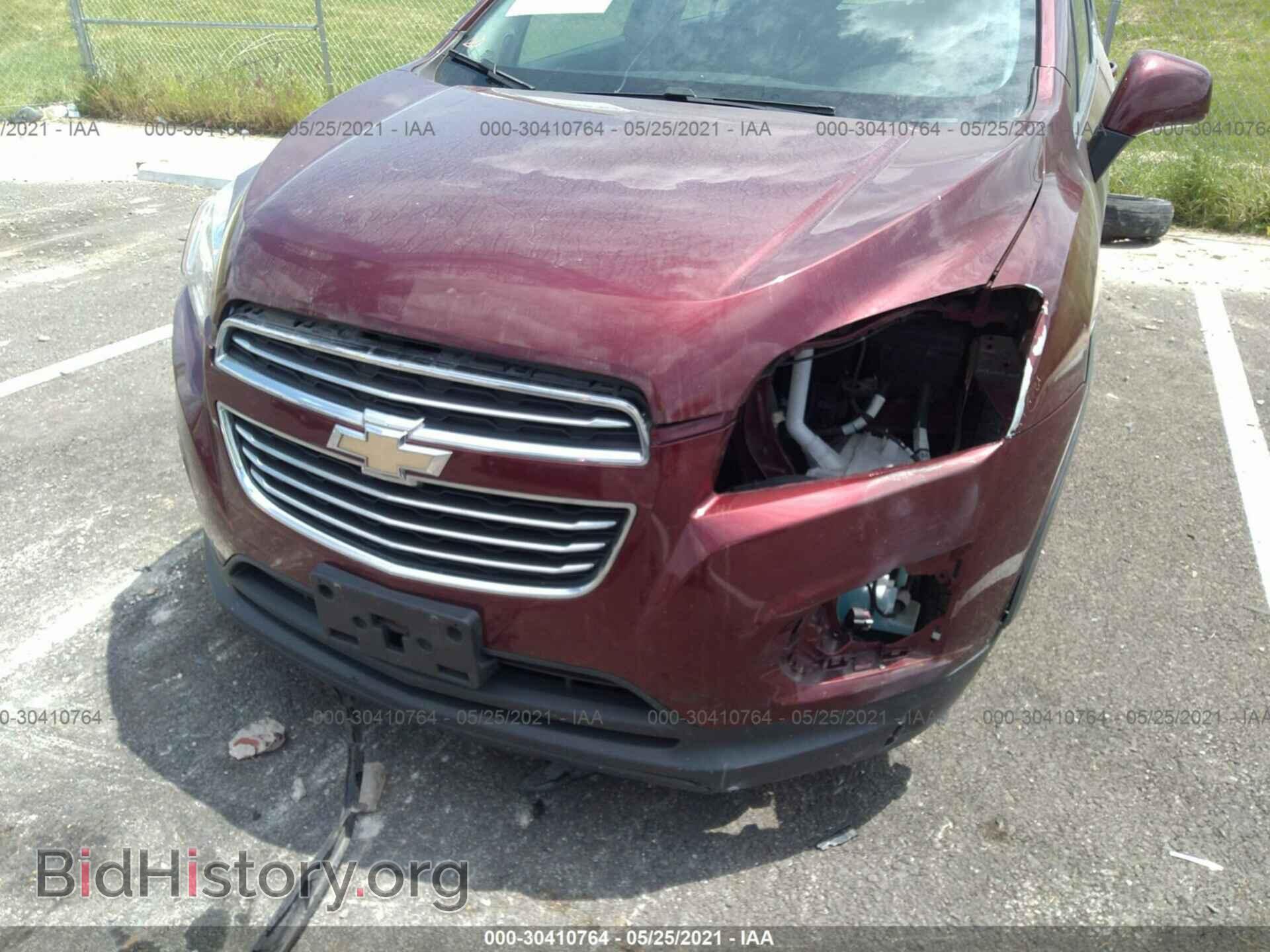 2016 CHEVROLET TRAX - VIN: 3GNCJKSB9GL240835 - Фото 6