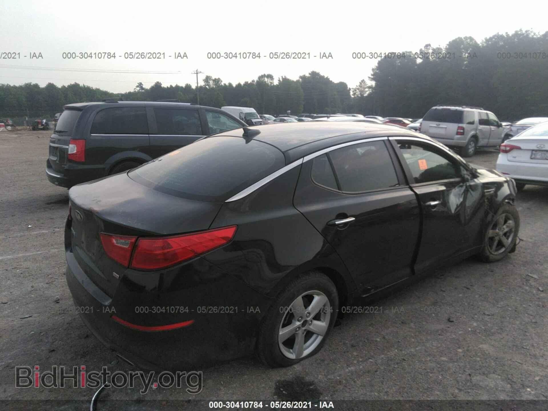 2015 KIA OPTIMA - VIN: KNAGM4A70F5660747 - Фото 4