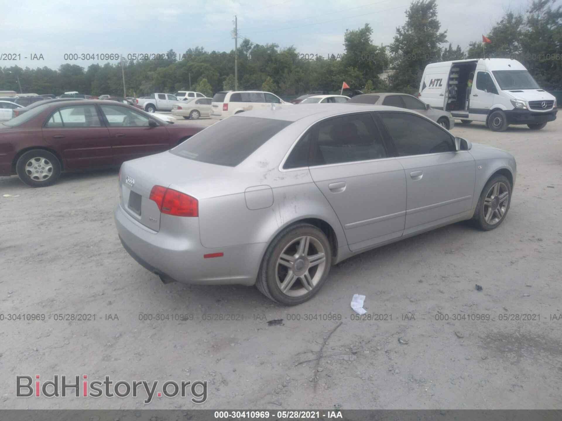 2007 AUDI A4 - VIN: WAUAF78E07A275588 - Фото 4