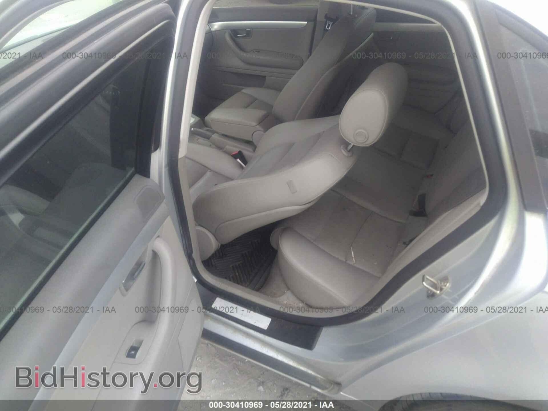 2007 AUDI A4 - VIN: WAUAF78E07A275588 - Фото 8