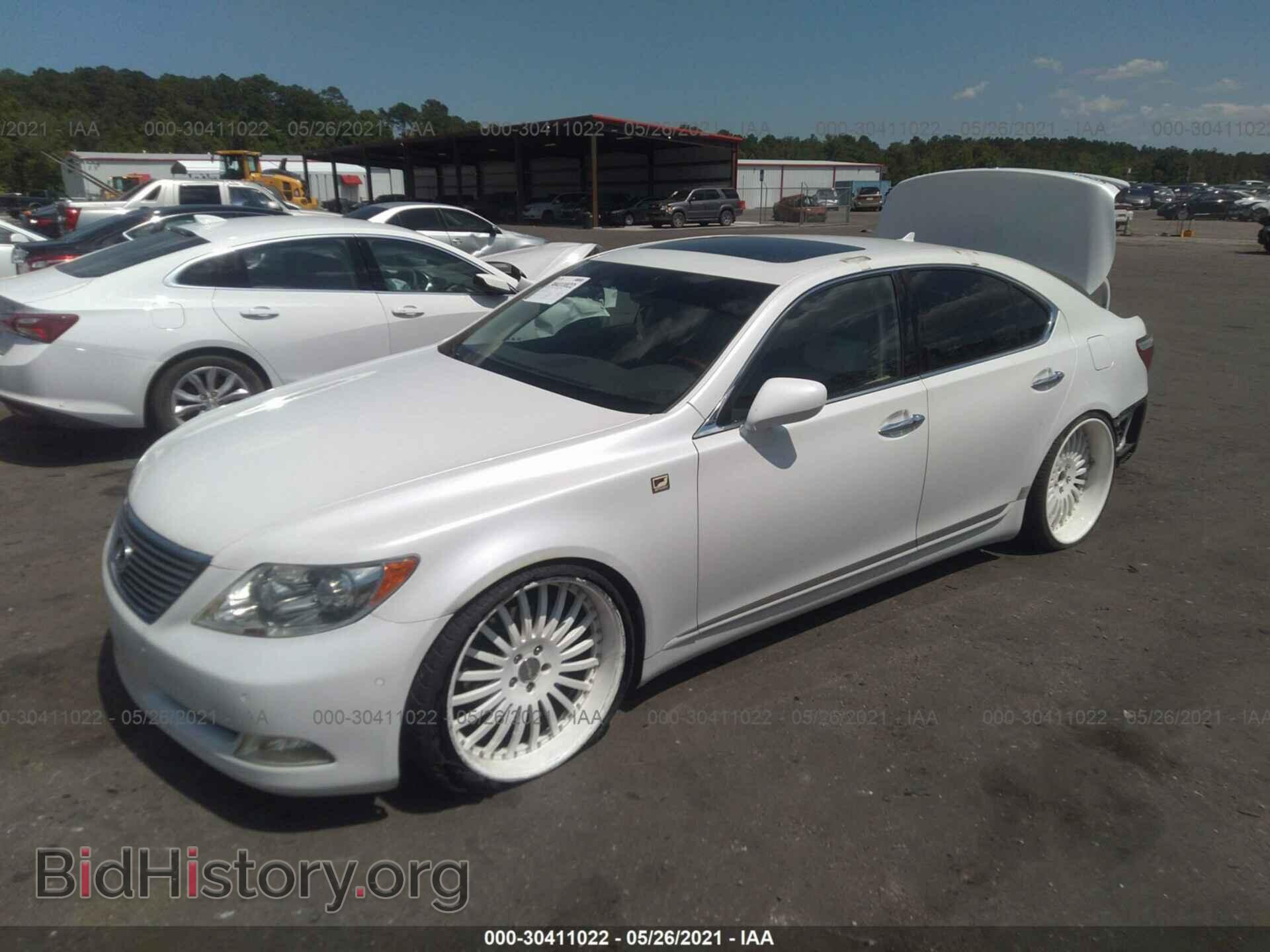 2008 LEXUS LS 460 - VIN: JTHBL46F085054317 - Фото 2