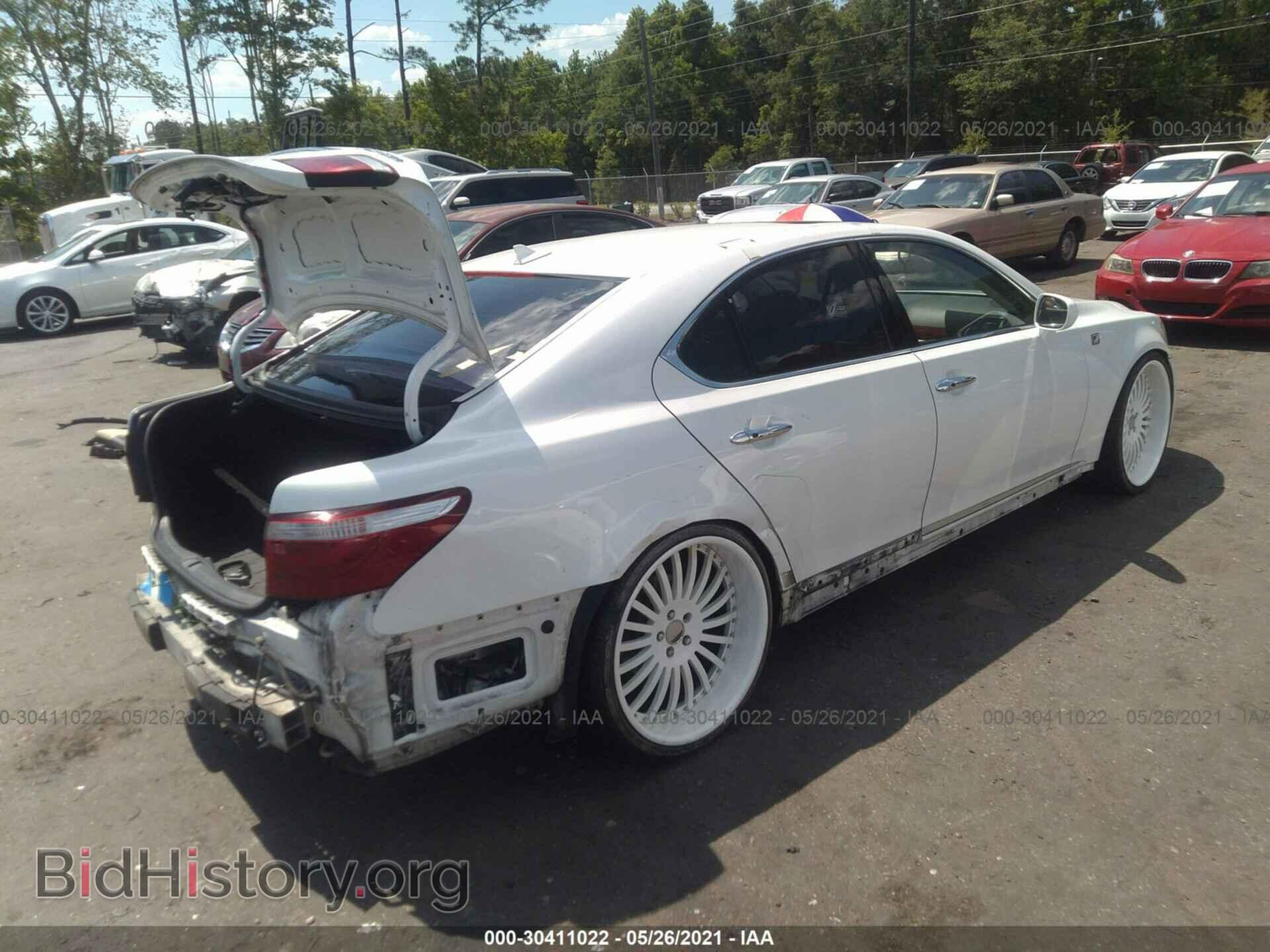 2008 LEXUS LS 460 - VIN: JTHBL46F085054317 - Фото 4