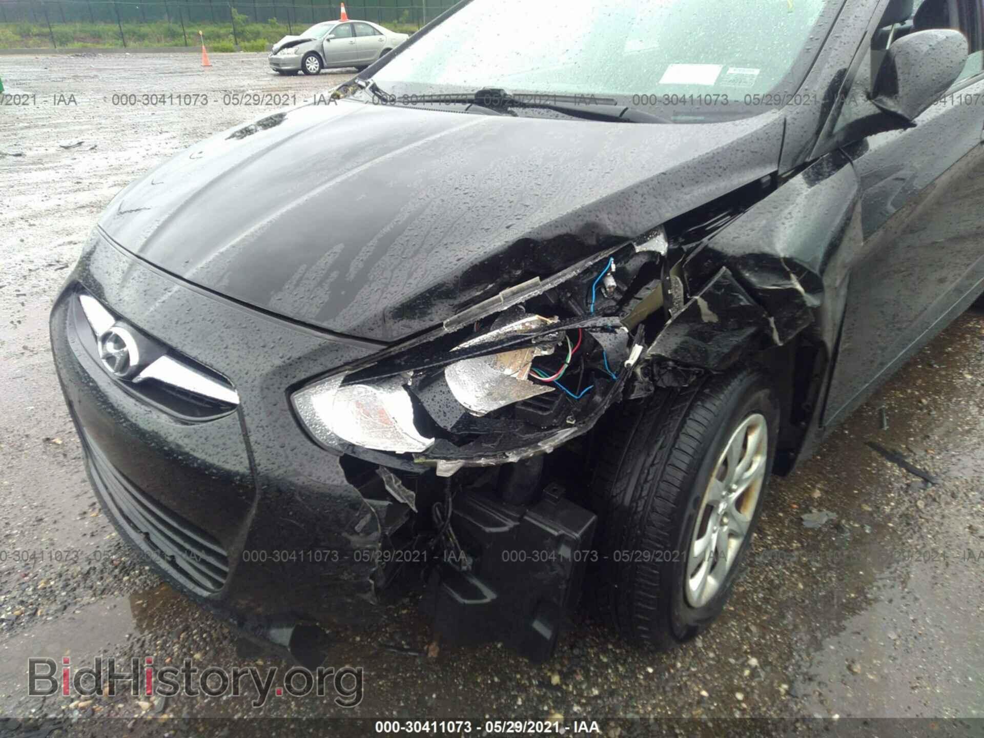 2013 HYUNDAI ACCENT - VIN: KMHCT4AE1DU449736 - Фото 6