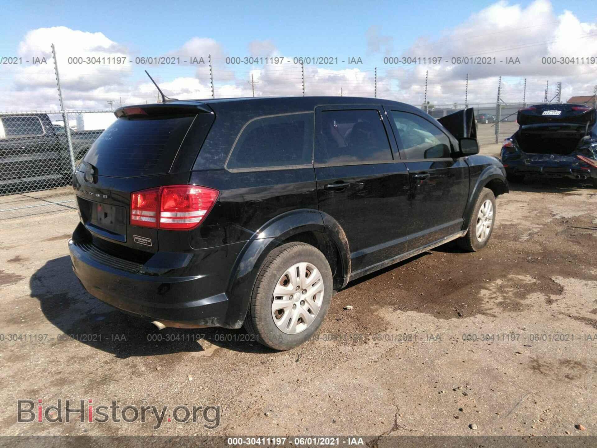 2014 DODGE JOURNEY - VIN: 3C4PDCAB3ET149632 - Фото 4