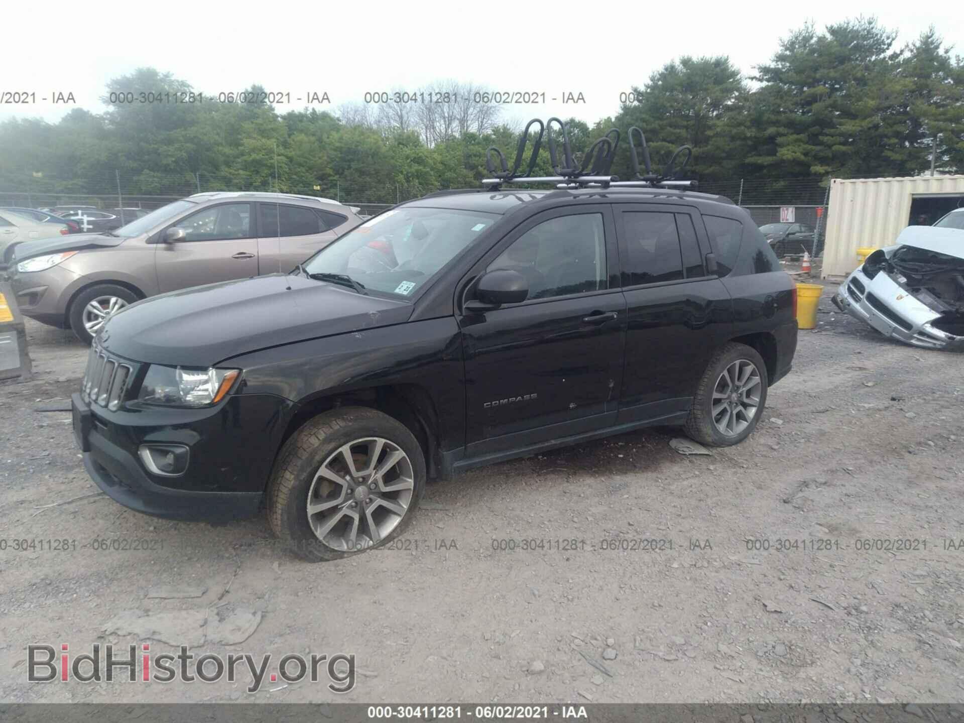 2016 JEEP COMPASS - VIN: 1C4NJDBB1GD657904 - Фото 2