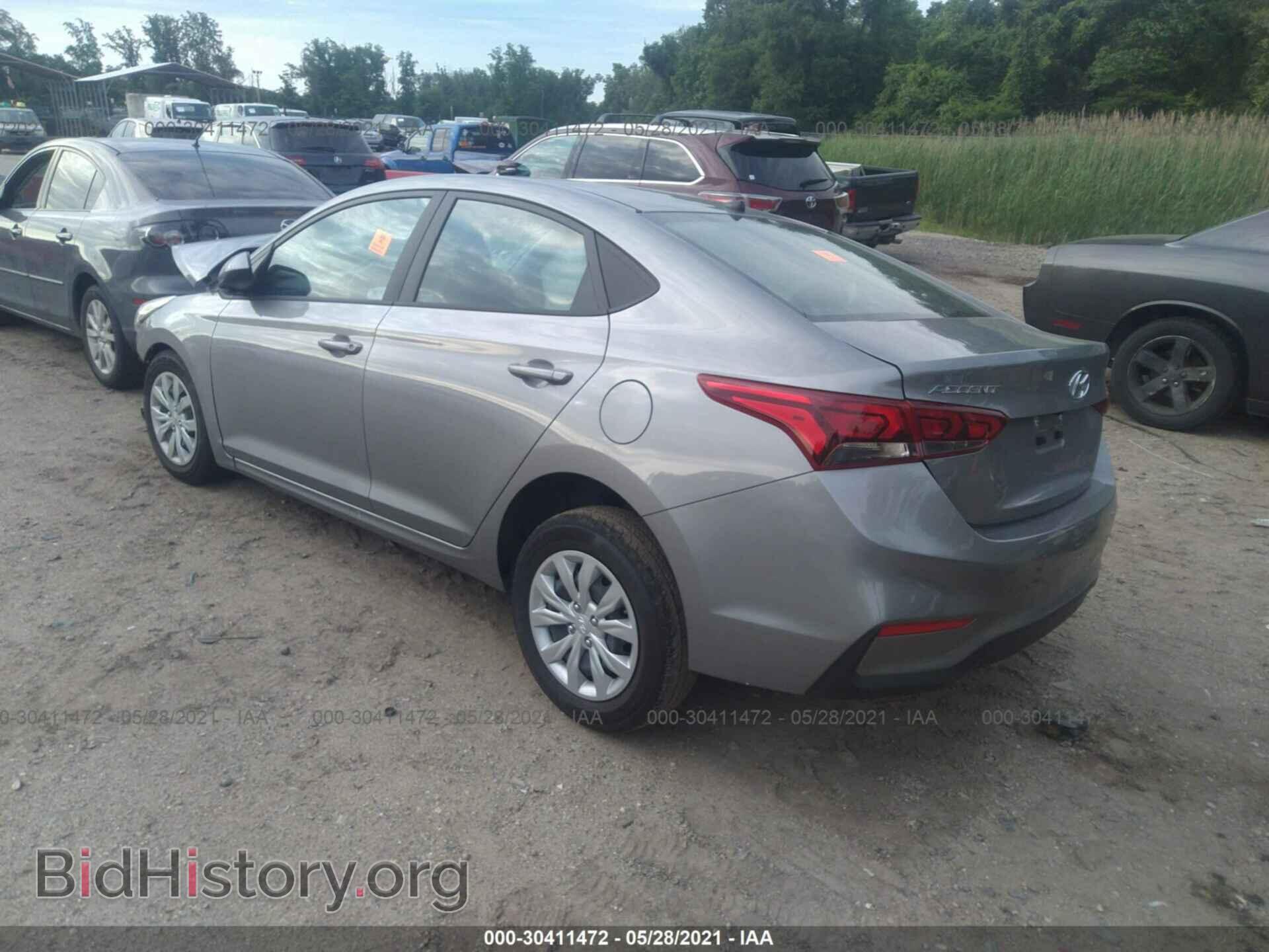 2021 HYUNDAI ACCENT - VIN: 3KPC24A66ME137703 - Фото 3