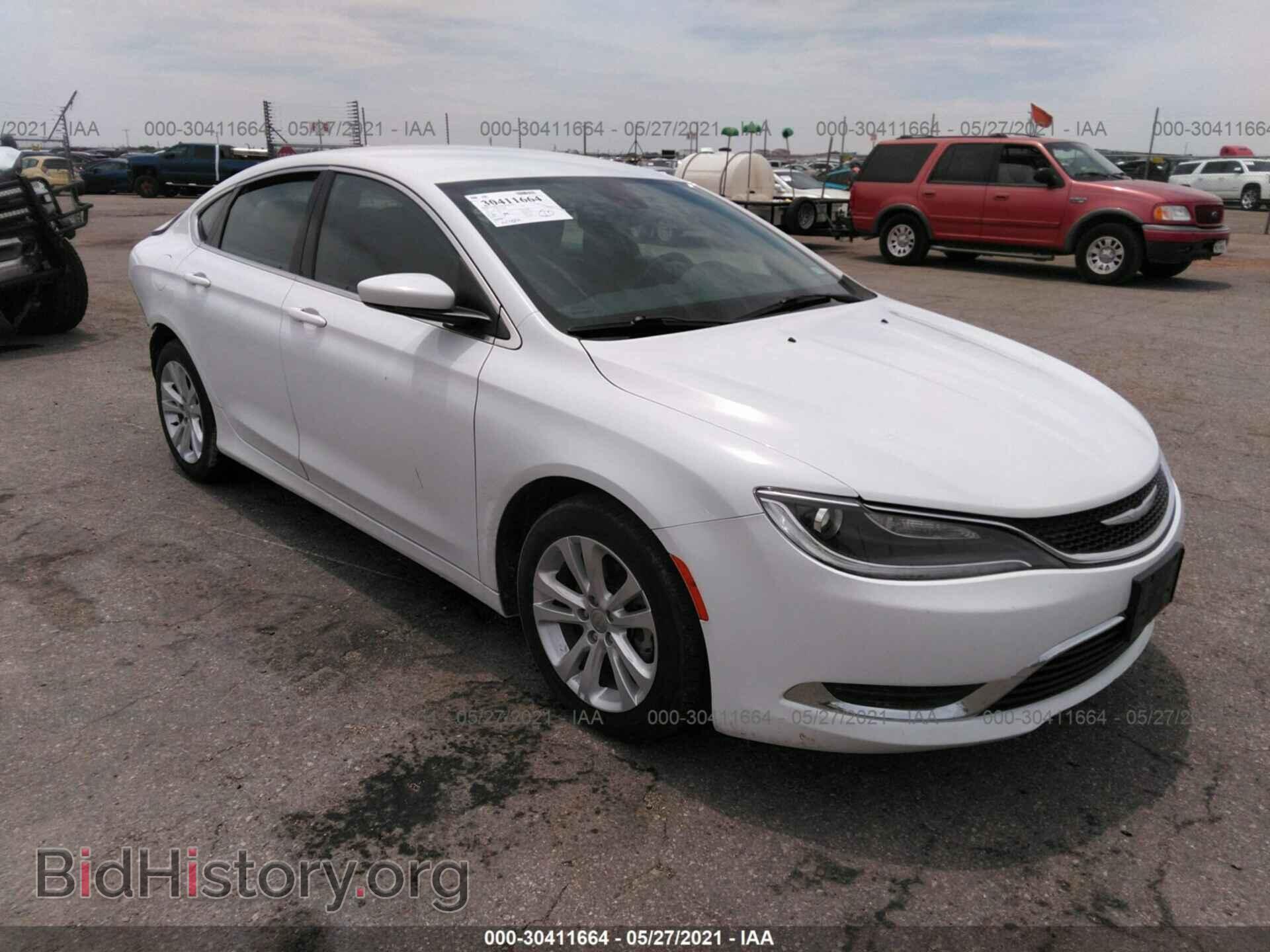 Фотография 1C3CCCAB0GN167319 - CHRYSLER 200 2016