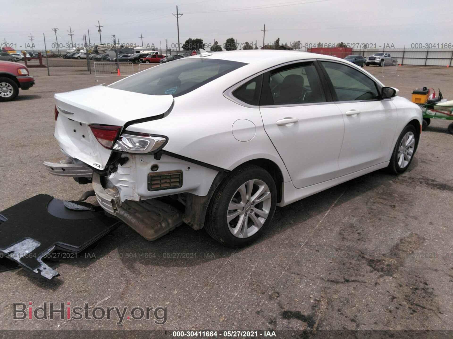 2016 CHRYSLER 200 - VIN: 1C3CCCAB0GN167319 - Photo 4