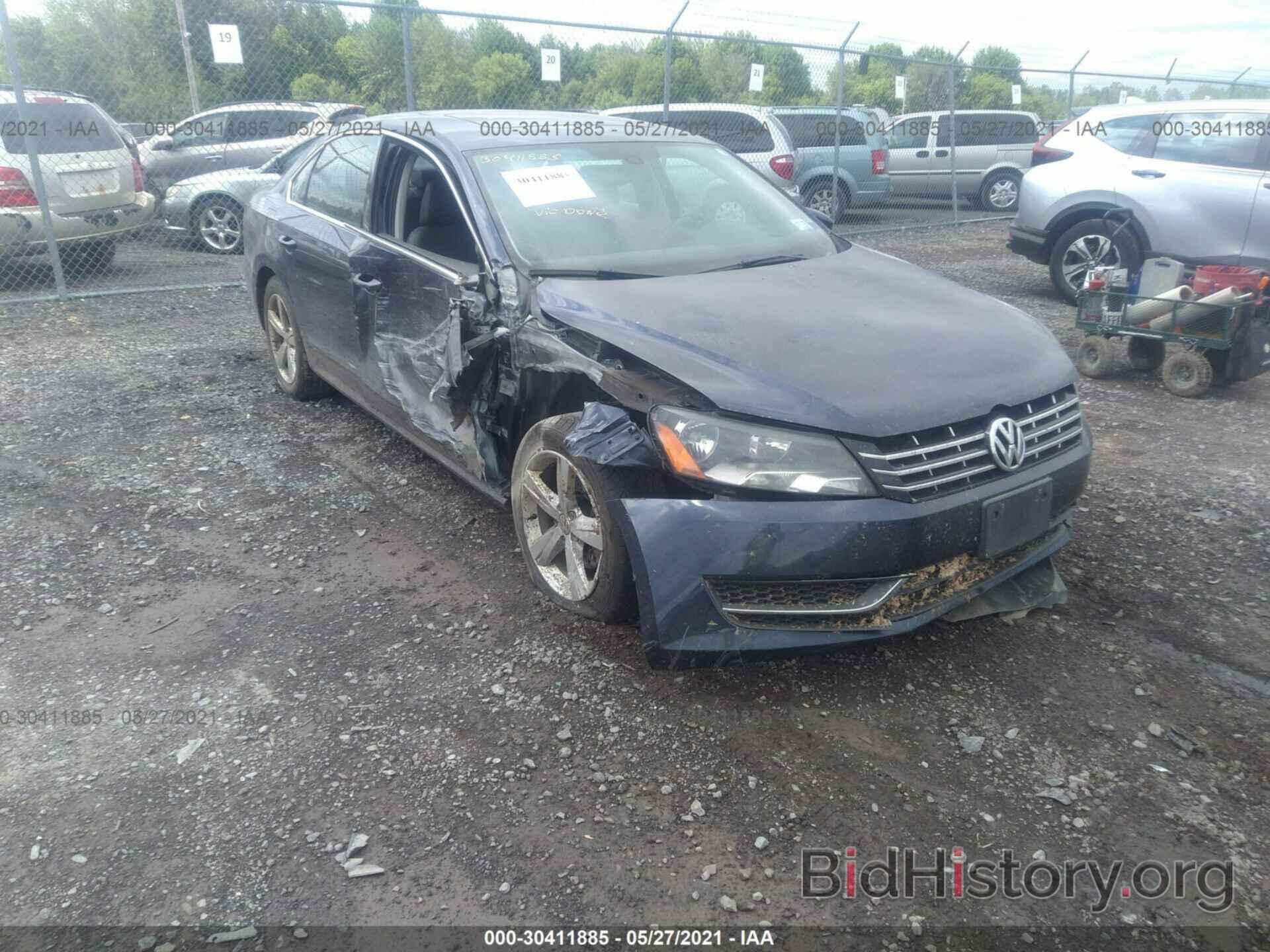 Photo 1VWBN7A34CC062402 - VOLKSWAGEN PASSAT 2012