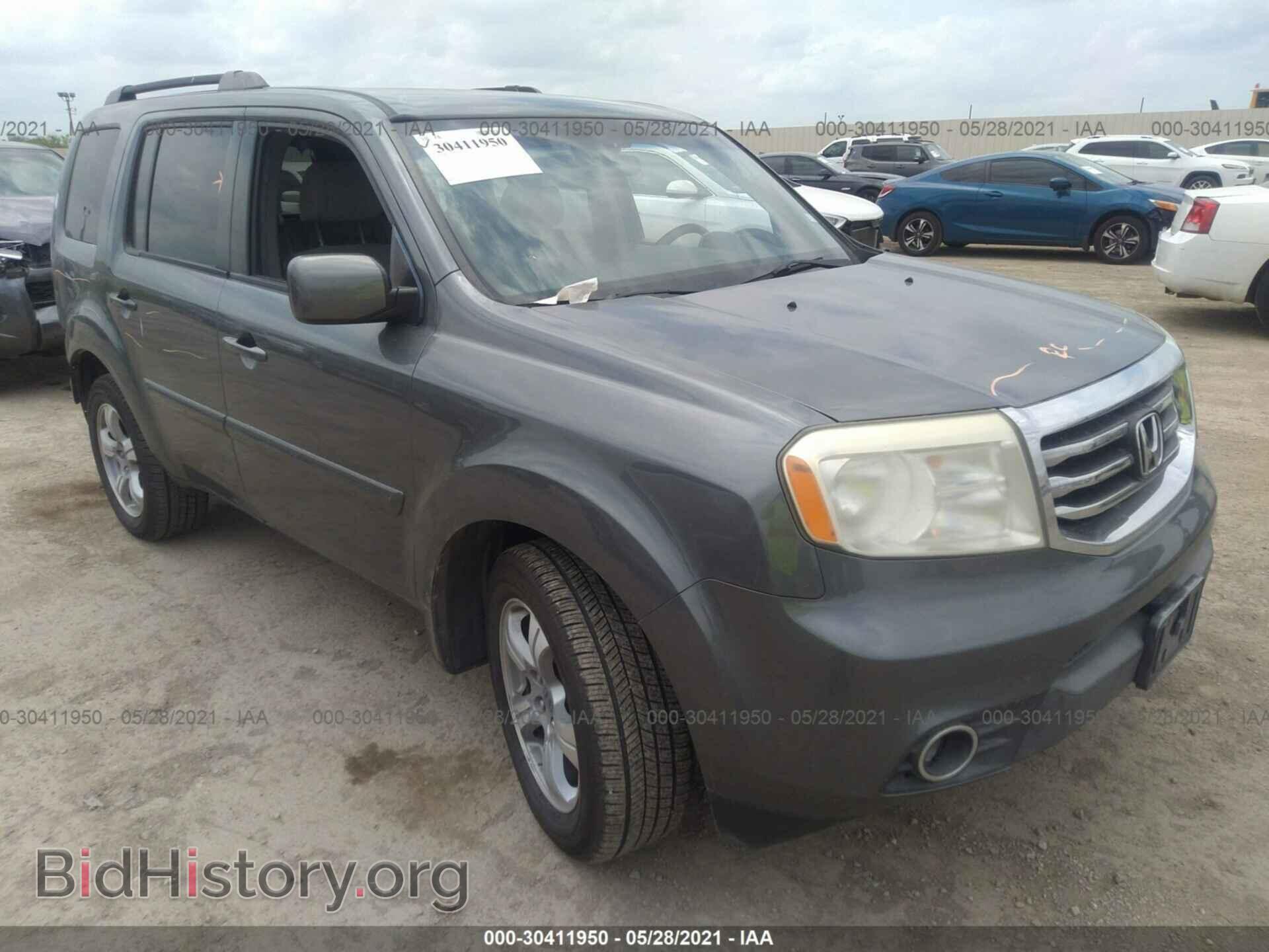 Фотография 5FNYF3H41CB009869 - HONDA PILOT 2012