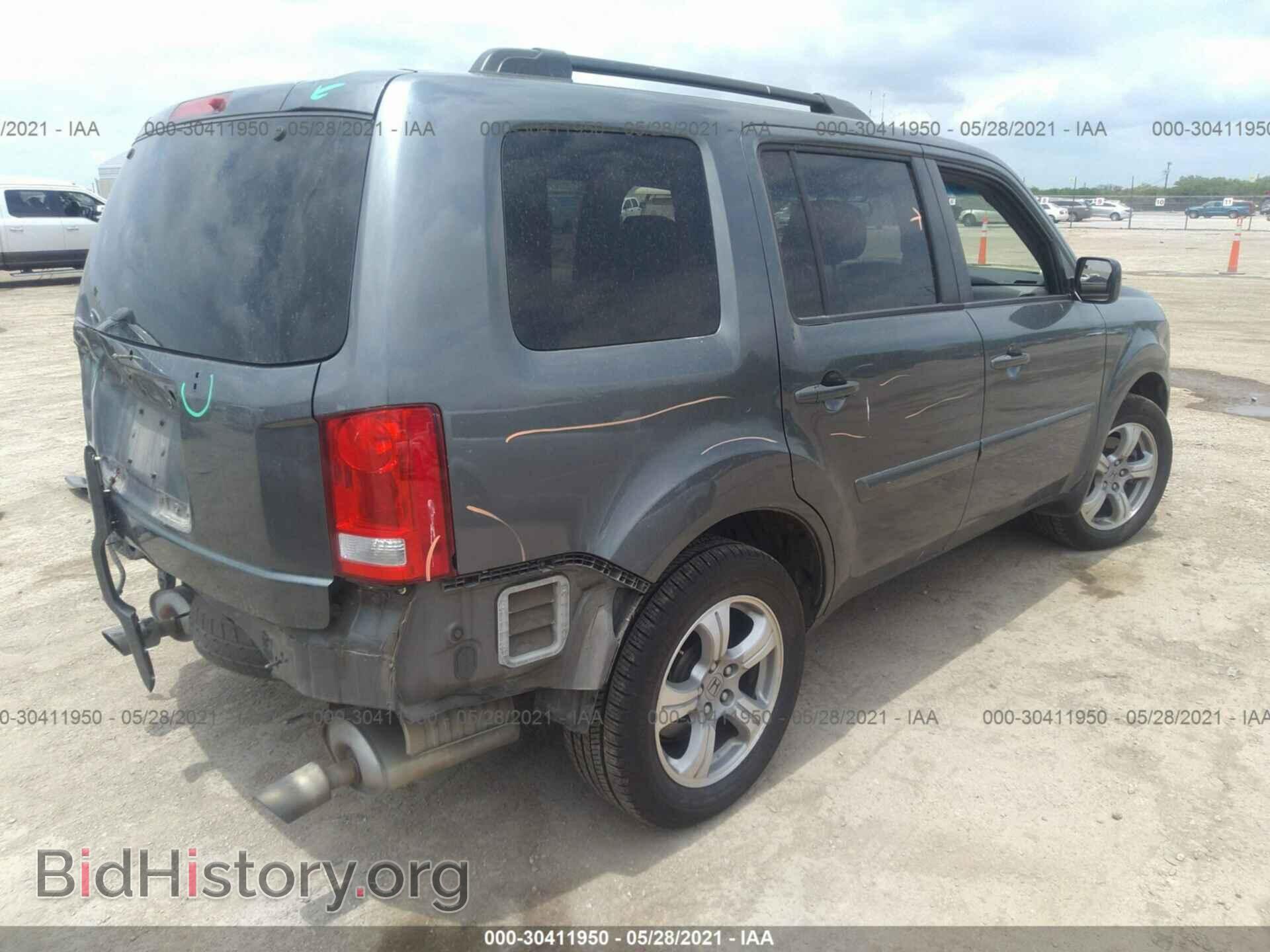 2012 HONDA PILOT - VIN: 5FNYF3H41CB009869 - Фото 4