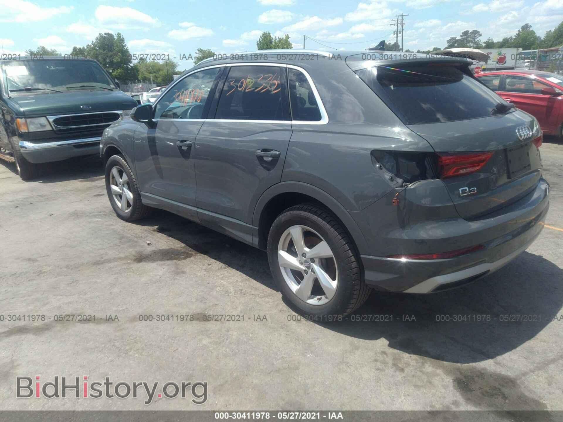 2020 AUDI Q3 - VIN: WA1AECF33L1036458 - Фото 3