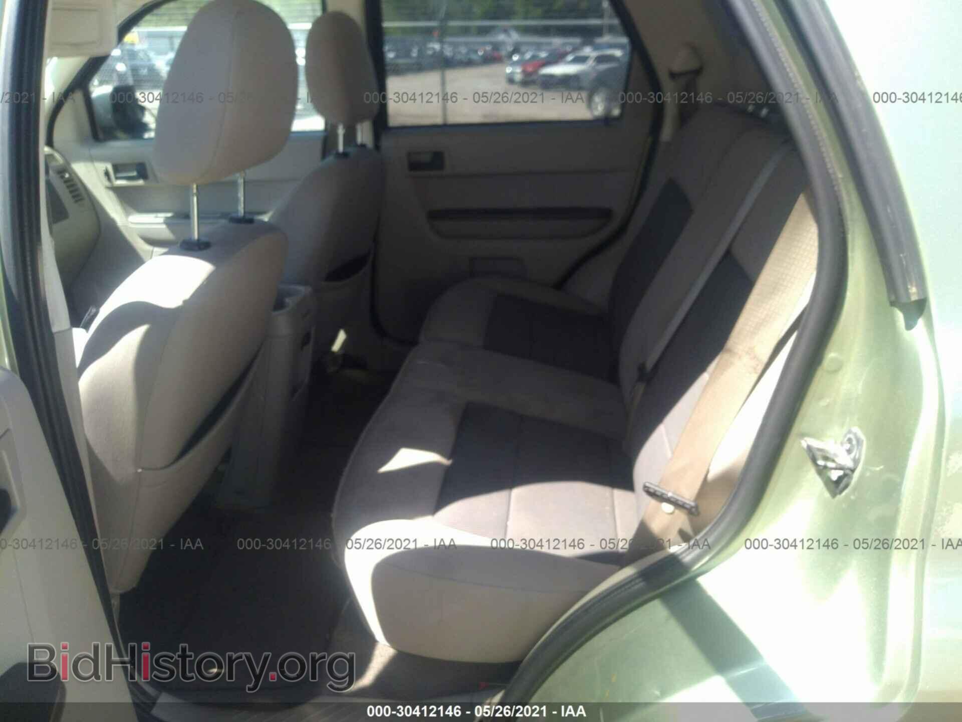 2008 FORD ESCAPE - VIN: 1FMCU93128KD23052 - Фото 8