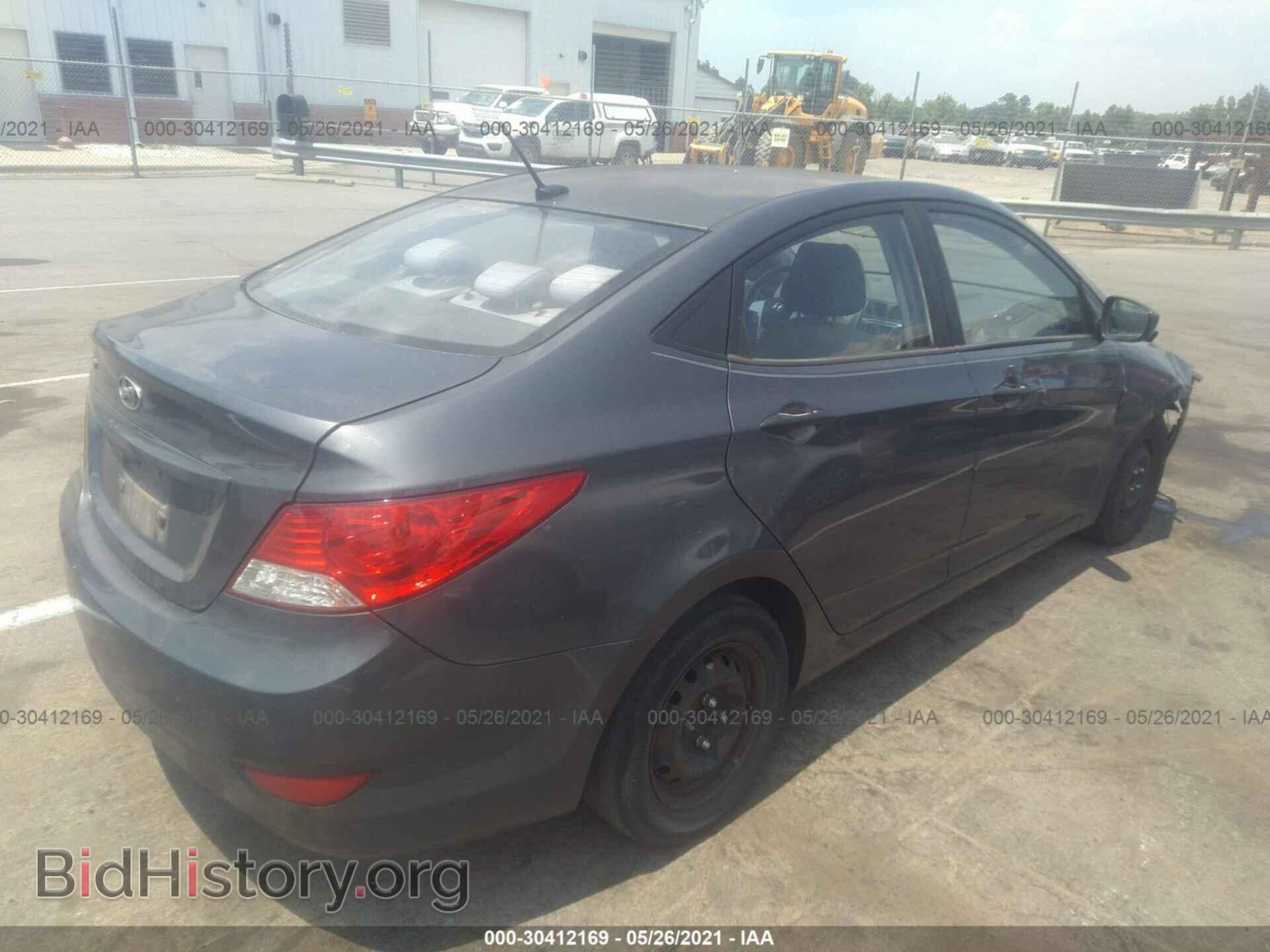 2012 HYUNDAI ACCENT - VIN: KMHCT4AE6CU039531 - Фото 4