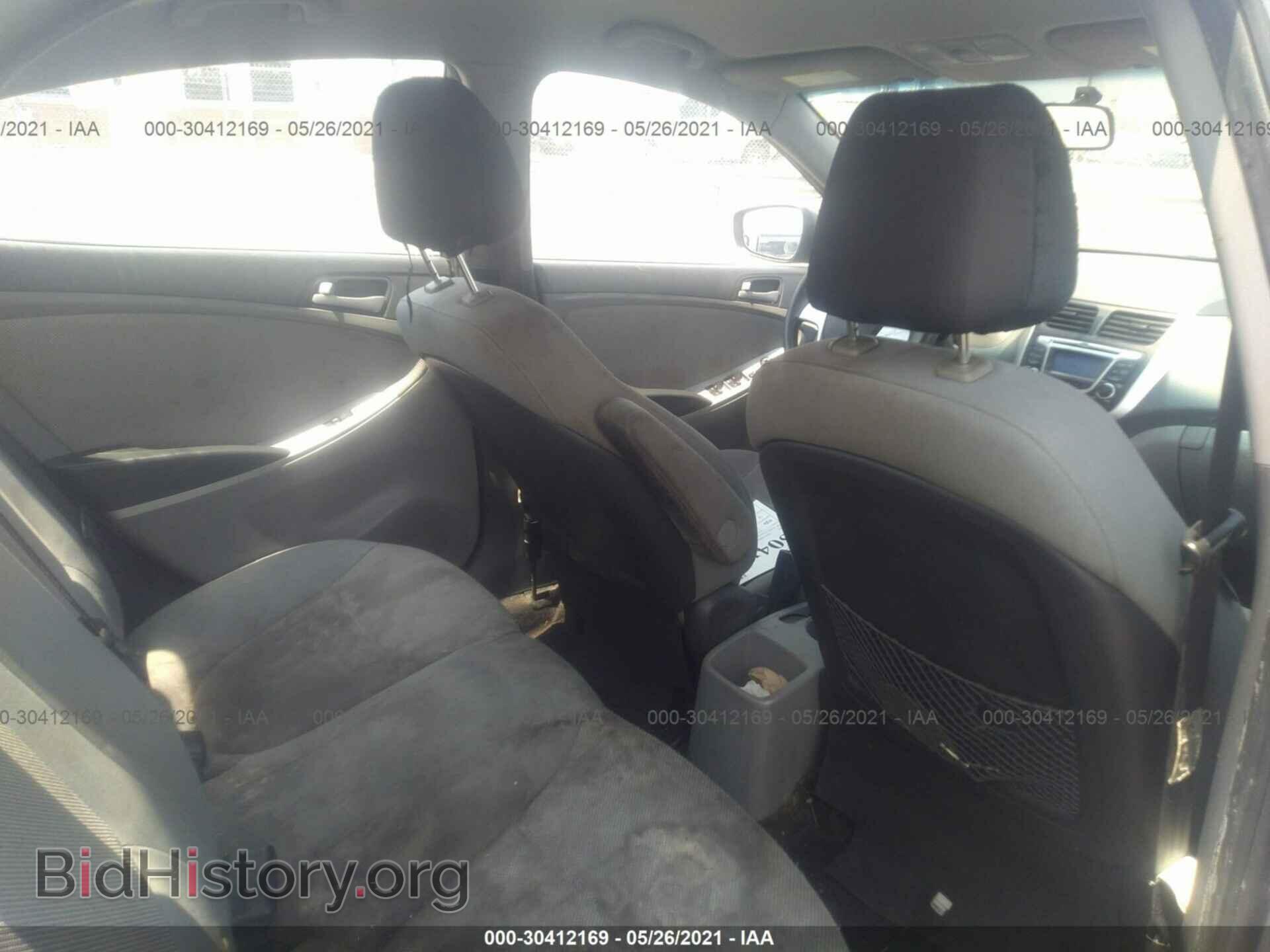 2012 HYUNDAI ACCENT - VIN: KMHCT4AE6CU039531 - Фото 8