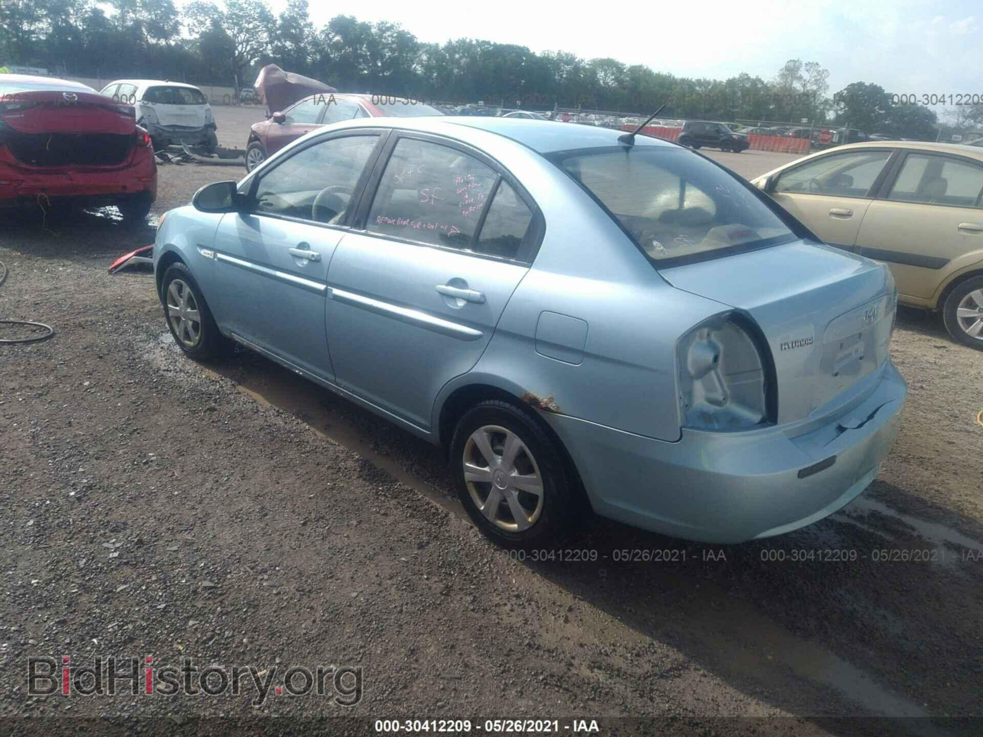 2007 HYUNDAI ACCENT - VIN: KMHCN46C07U138899 - Фото 3