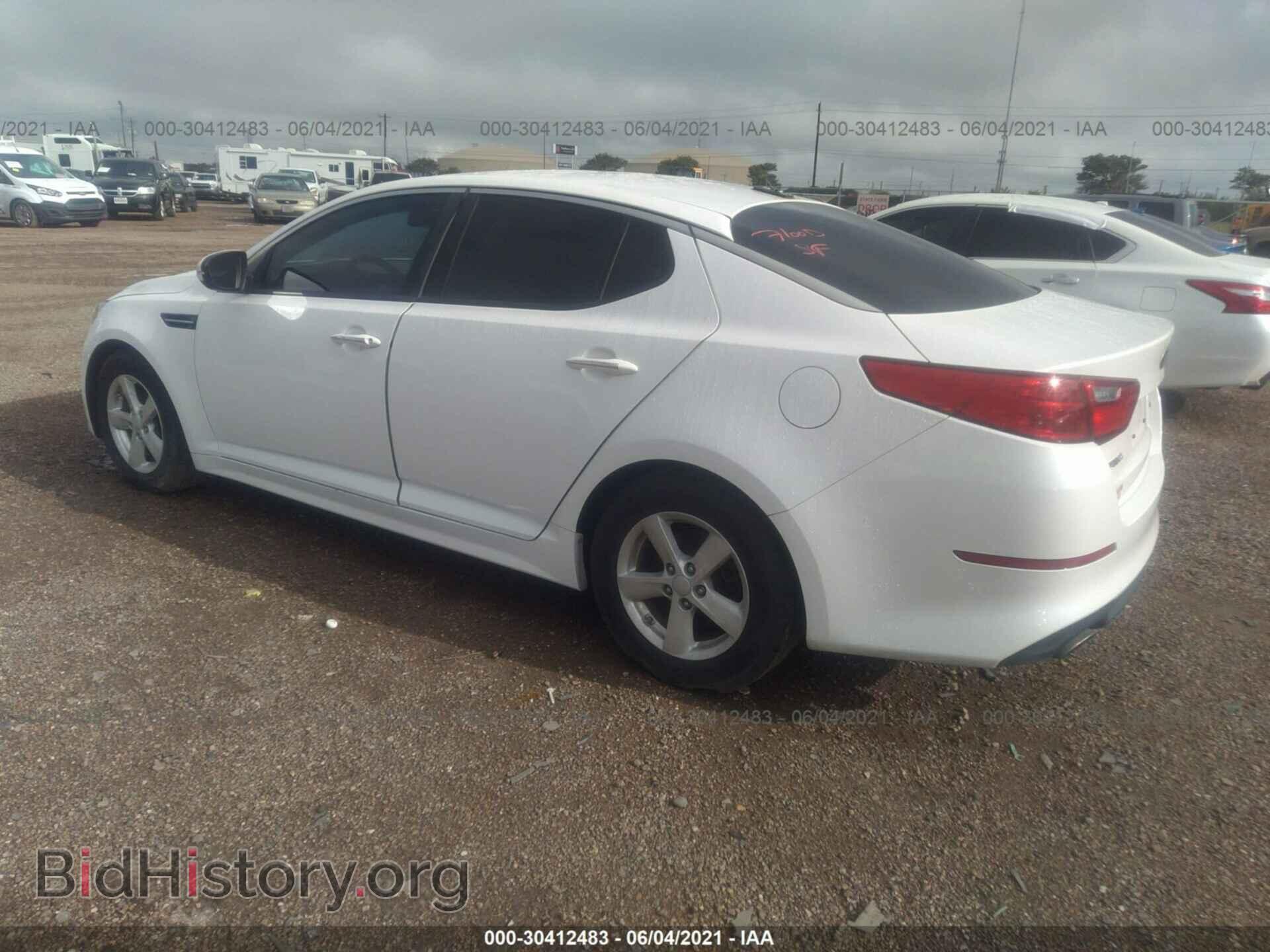 2015 KIA OPTIMA - VIN: KNAGM4A75F5570963 - Фото 3