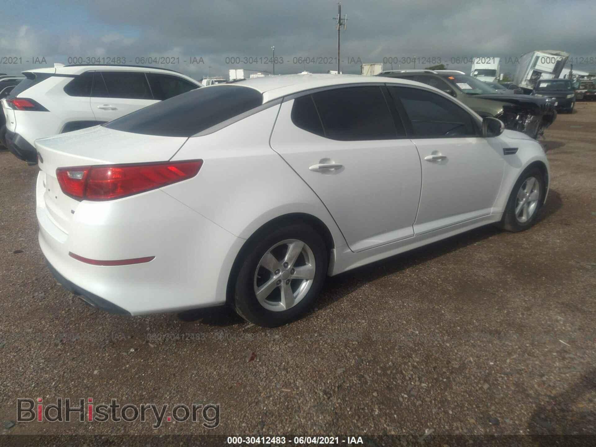 2015 KIA OPTIMA - VIN: KNAGM4A75F5570963 - Фото 4