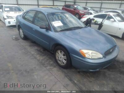 2006 Ford TAURUS SEL, light blue — VIN 1FAHP56U96A216511, IAAI