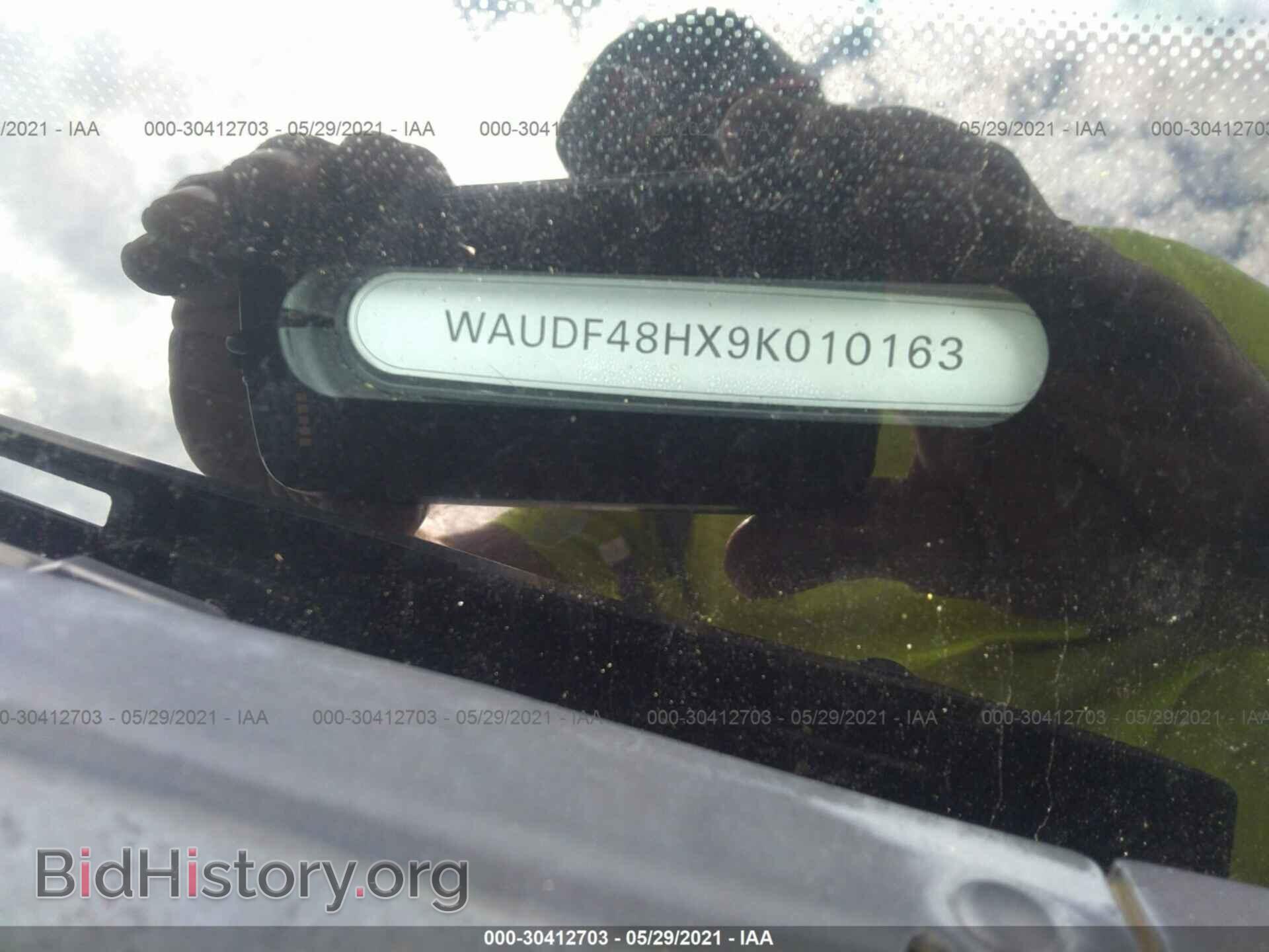 2009 AUDI A4 - VIN: WAUDF48HX9K010163 - Фото 9