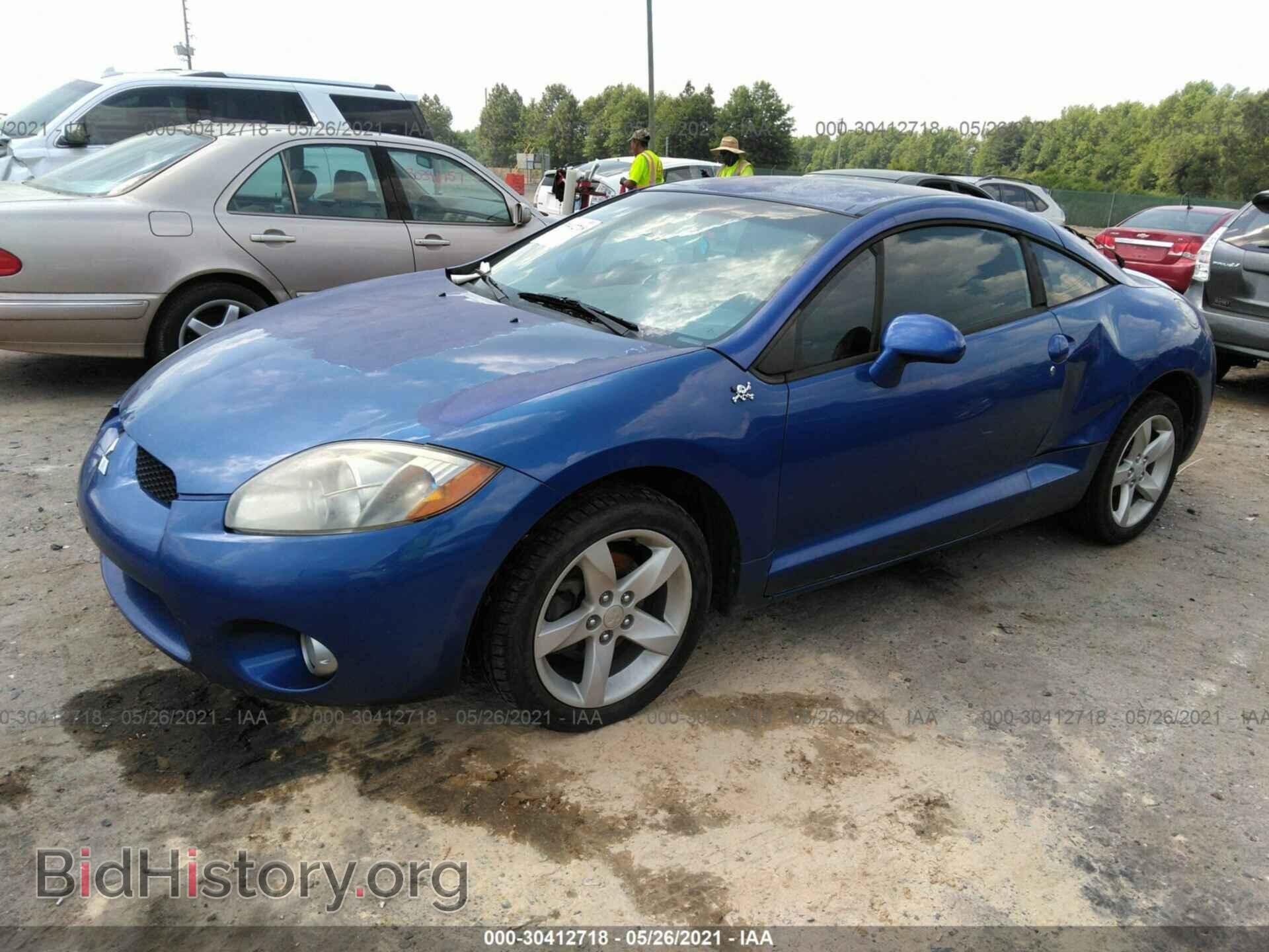 2006 MITSUBISHI ECLIPSE - VIN: 4A3AK34T56E011363 - Фото 2