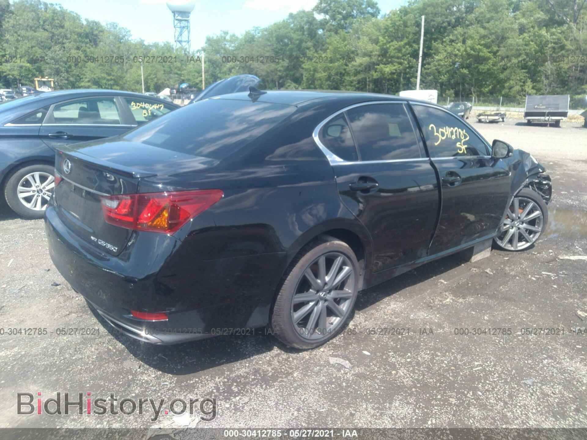 2013 LEXUS GS 350 - VIN: JTHCE1BL7D5003318 - Фото 4