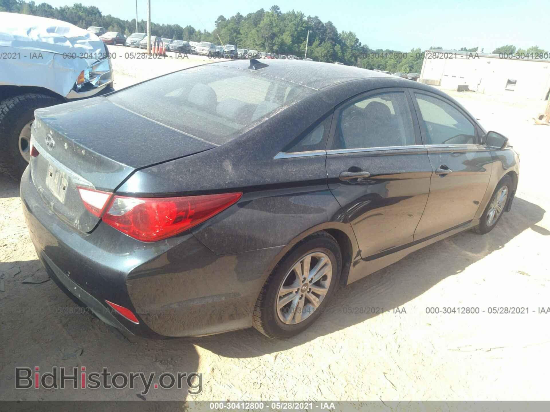2014 HYUNDAI SONATA - VIN: 5NPEB4AC3EH865720 - Фото 4