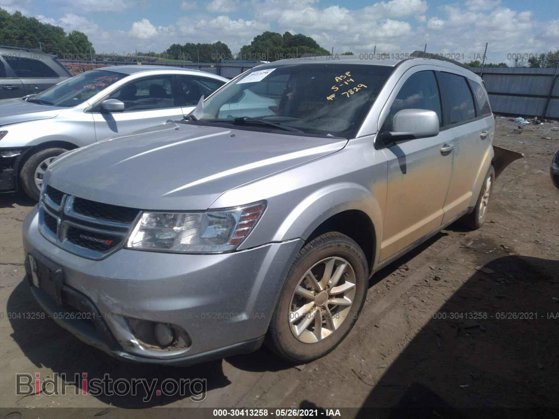 2013 DODGE JOURNEY - VIN: 3C4PDCBG7DT585991 - Фото 2