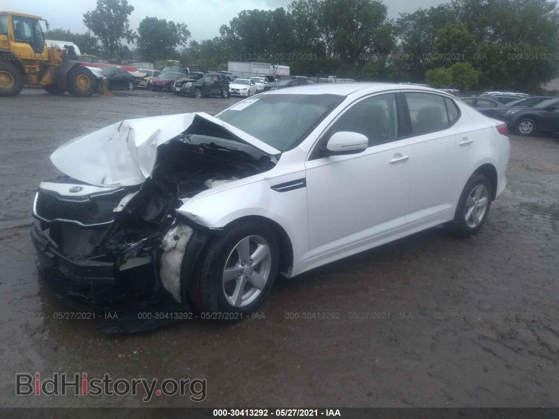 2015 KIA OPTIMA - VIN: KNAGM4A76F5648831 - Фото 2
