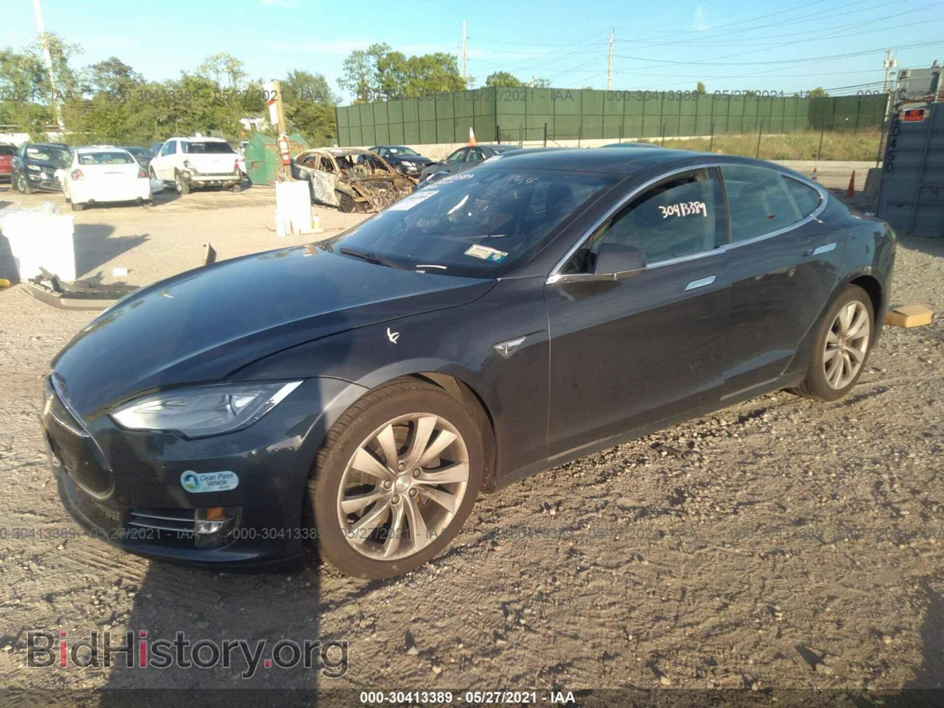 2015 TESLA MODEL S - VIN: 5YJSA1H23FFP71449 - Photo 2