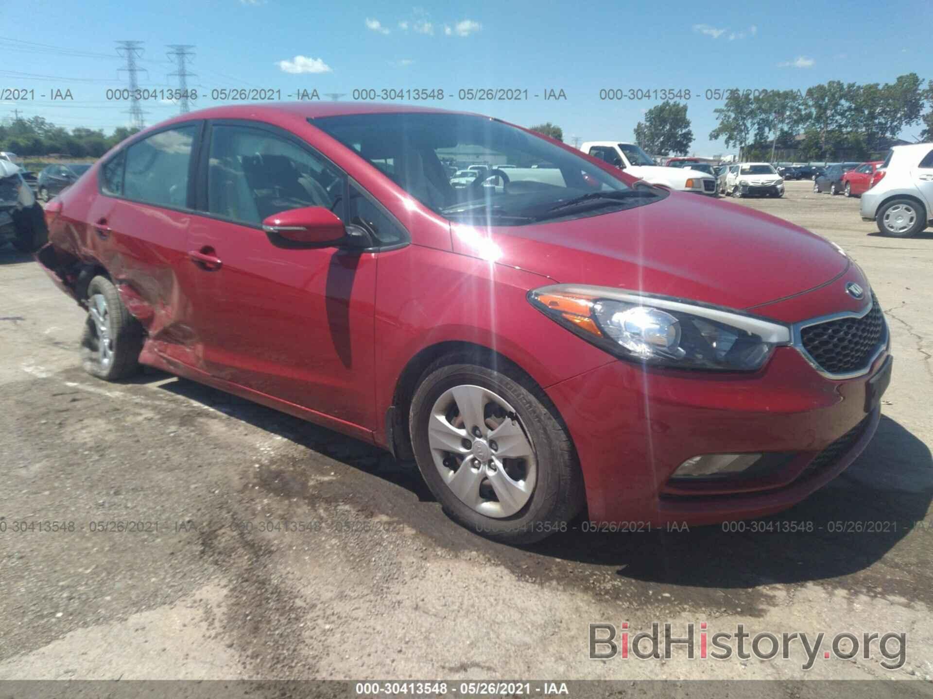 Photo KNAFX4A66F5276501 - KIA FORTE 2015