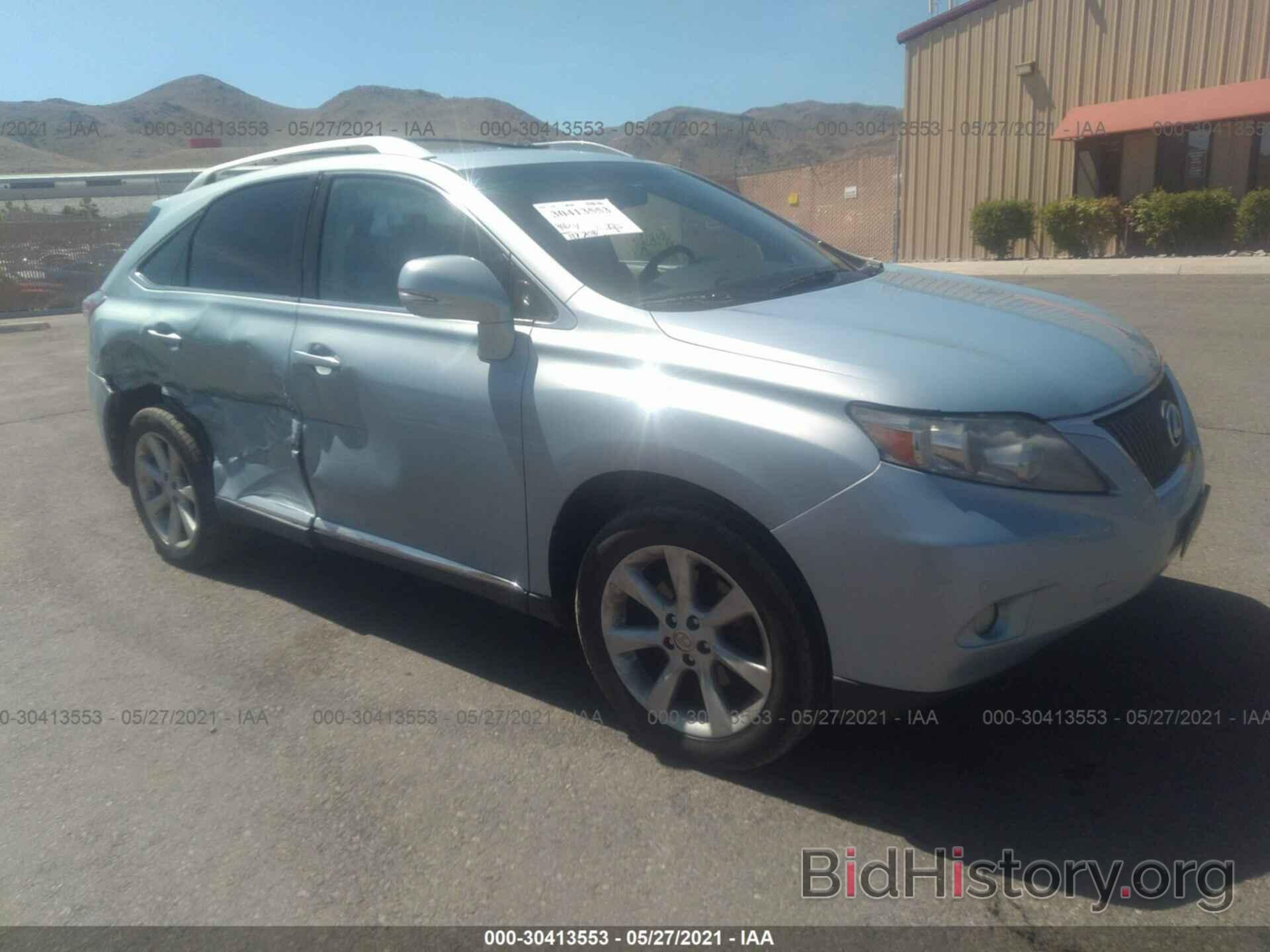 Photo 2T2BK1BA1CC135198 - LEXUS RX 350 2012