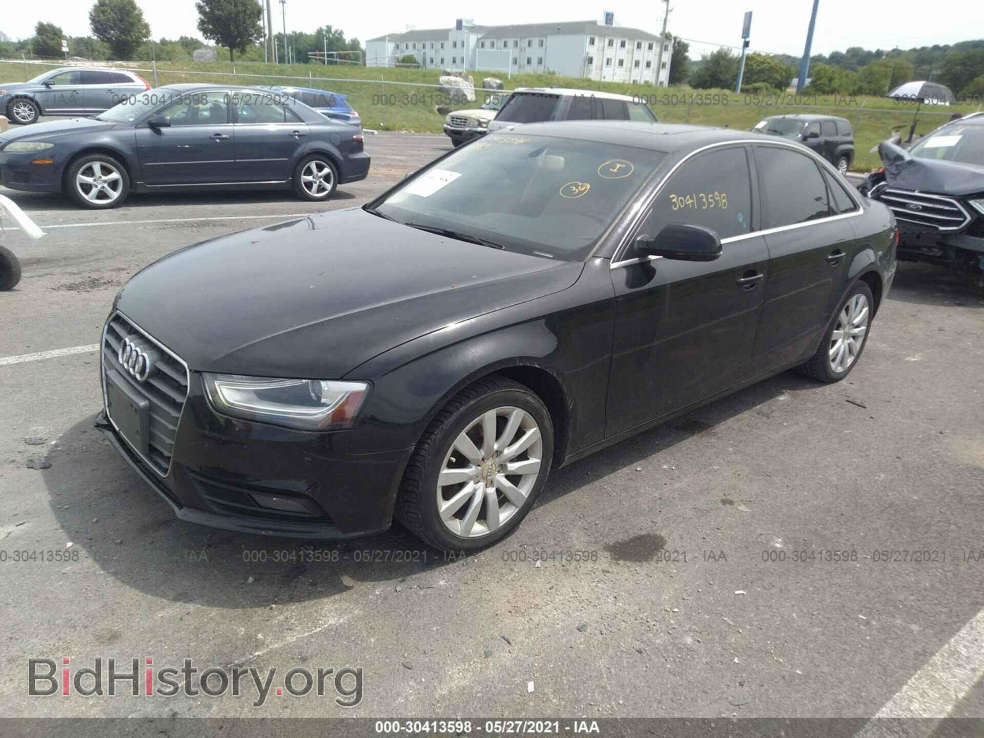 2013 AUDI A4 - VIN: WAUAFAFL3DN019321 - Photo 2