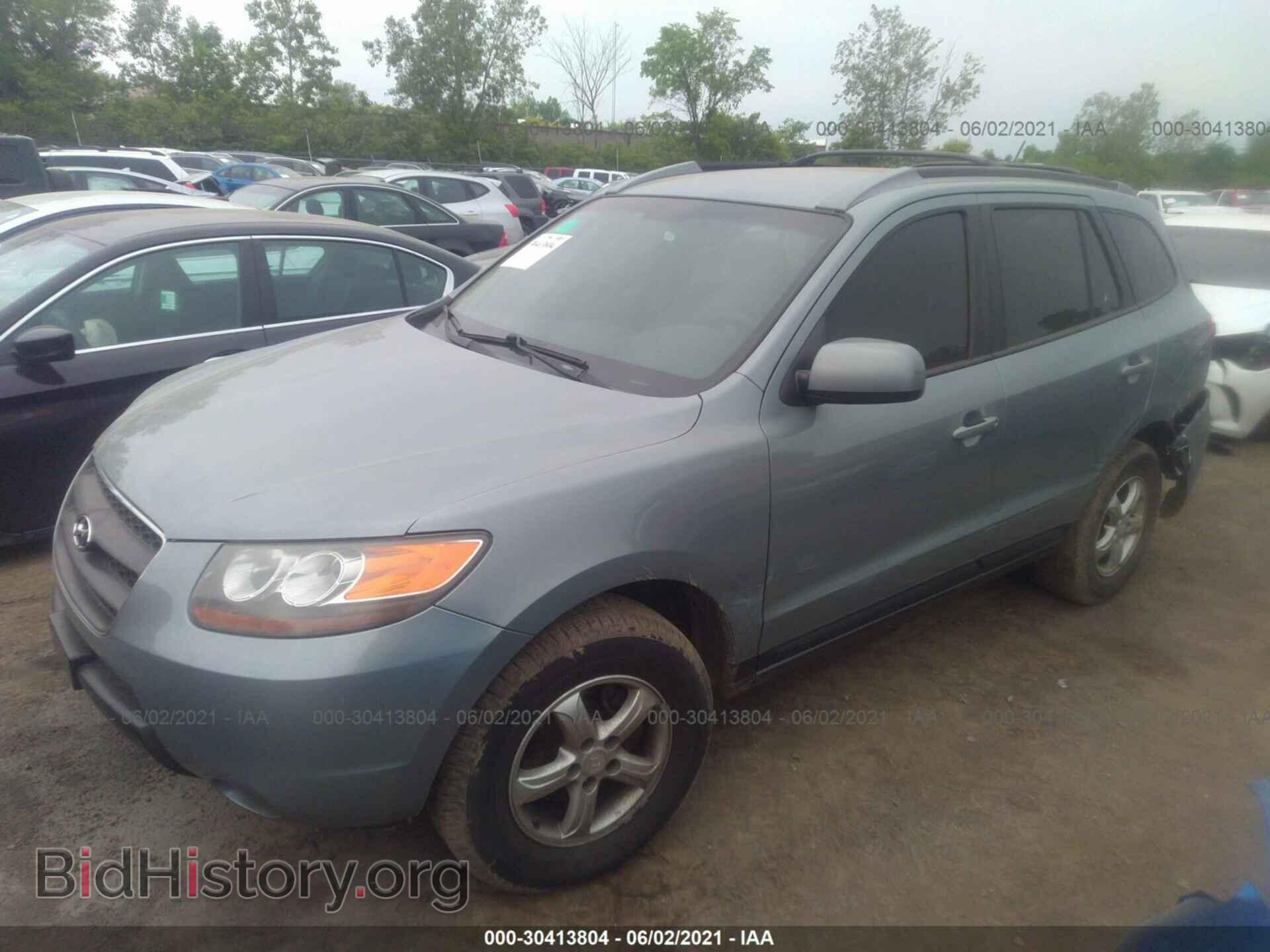 2007 HYUNDAI SANTA FE - VIN: 5NMSG13D87H092302 - Фото 2