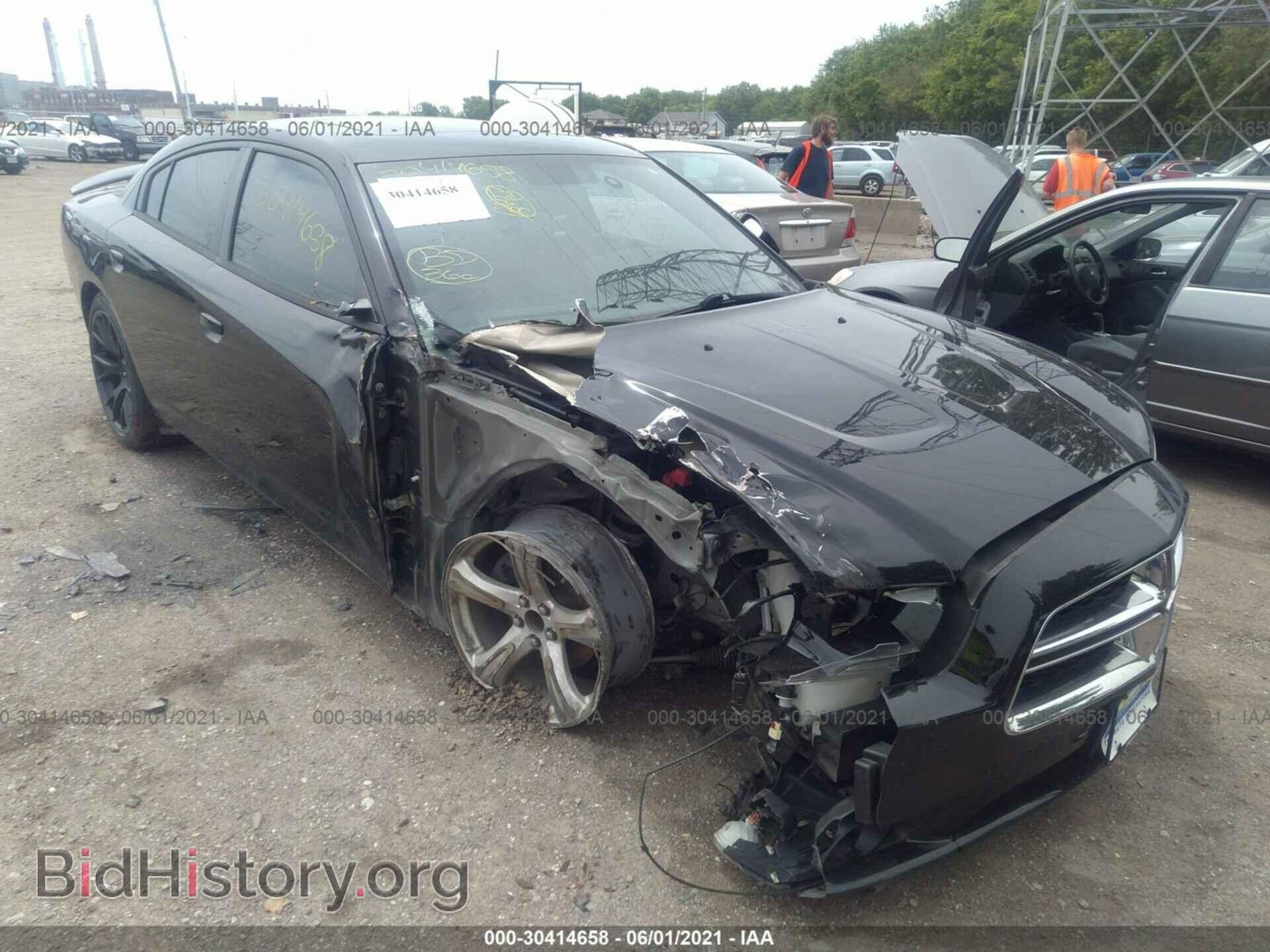 Photo 2C3CDXHG1DH574348 - DODGE CHARGER 2013
