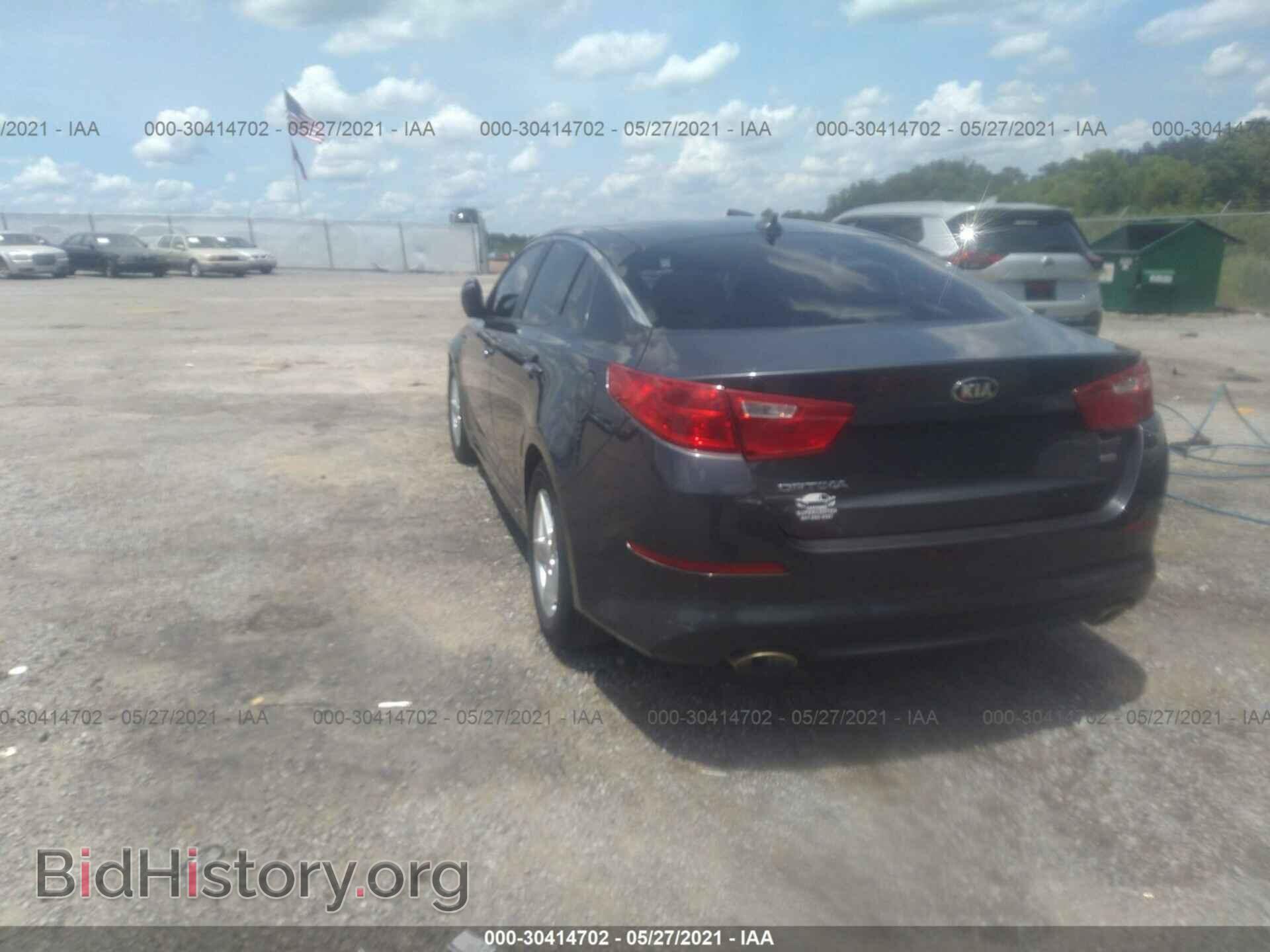 2015 KIA OPTIMA - VIN: KNAGM4A70F5647738 - Фото 3