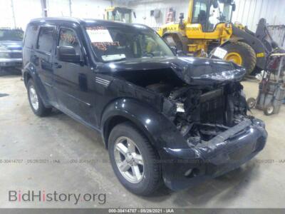2008 Dodge NITRO SLT, черный — VIN 1D8GU58K48W128726, IAAI