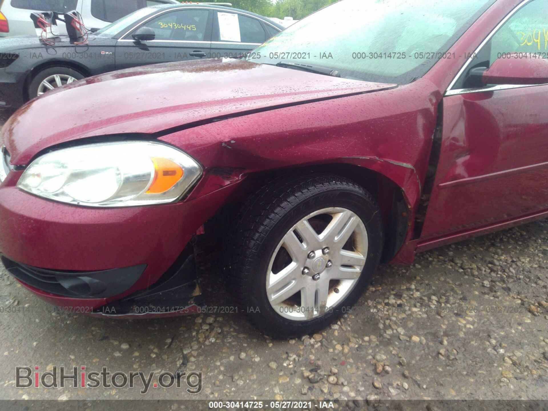 2006 CHEVROLET IMPALA - VIN: 2G1WC581X69296177 - Фото 6