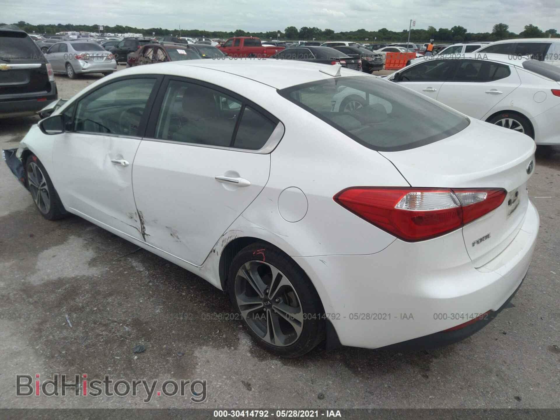2014 KIA FORTE - VIN: KNAFX4A85E5154910 - Фото 3