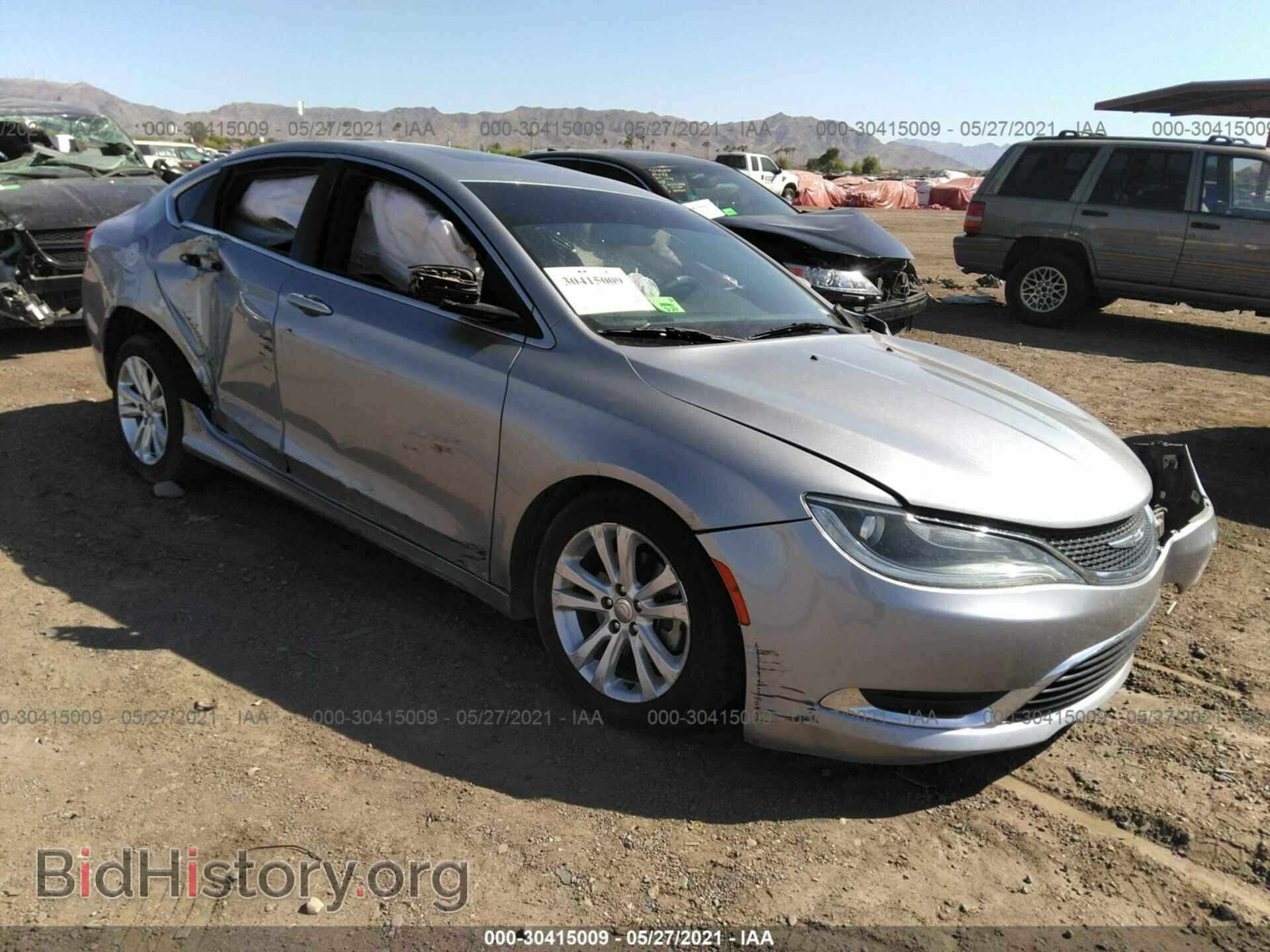 Фотография 1C3CCCAB3FN633209 - CHRYSLER 200 2015