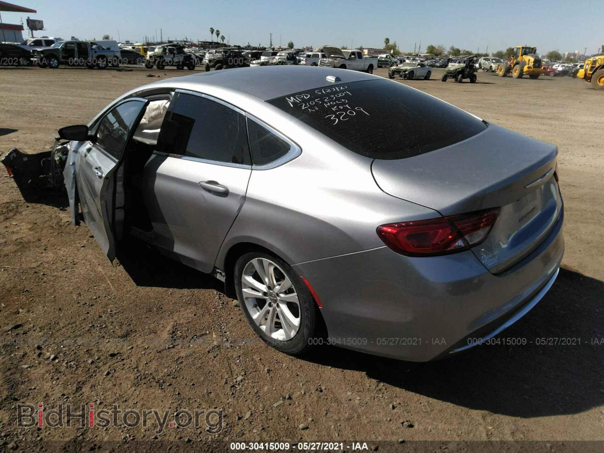 2015 CHRYSLER 200 - VIN: 1C3CCCAB3FN633209 - Фото 3