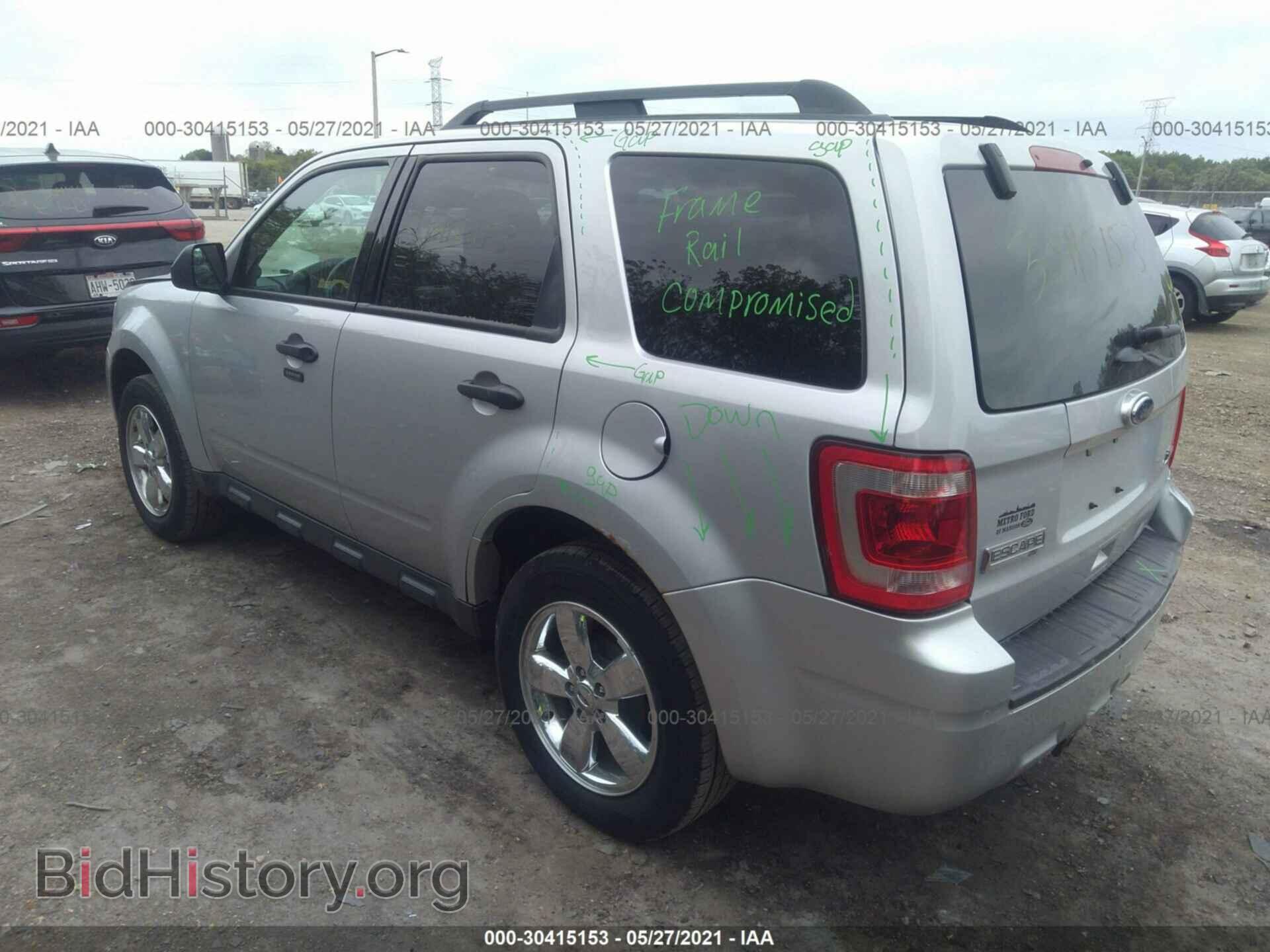 2012 FORD ESCAPE - VIN: 1FMCU9DG3CKC54111 - Фото 3