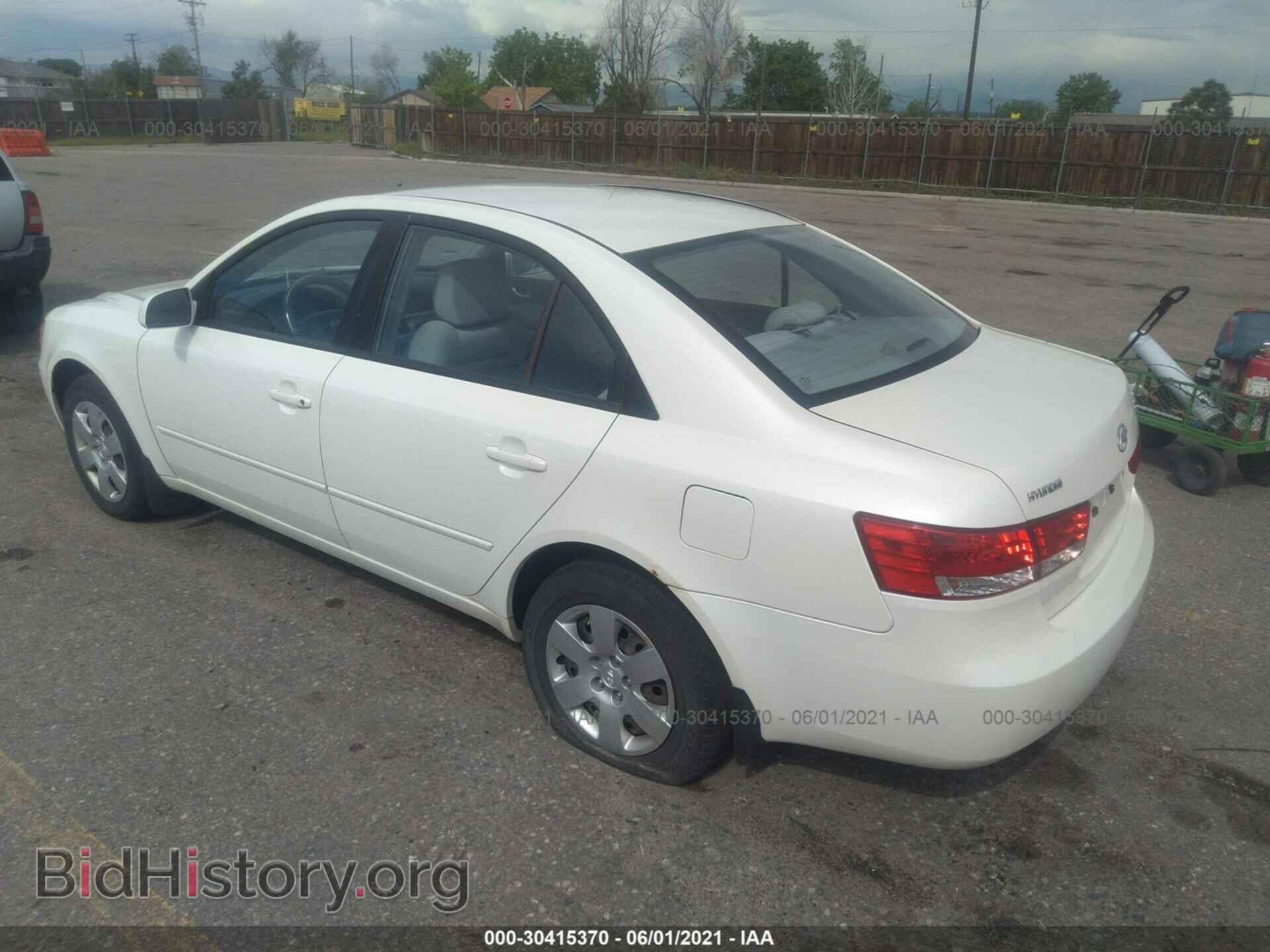 2006 HYUNDAI SONATA - VIN: KMHET46C06A105741 - Фото 3