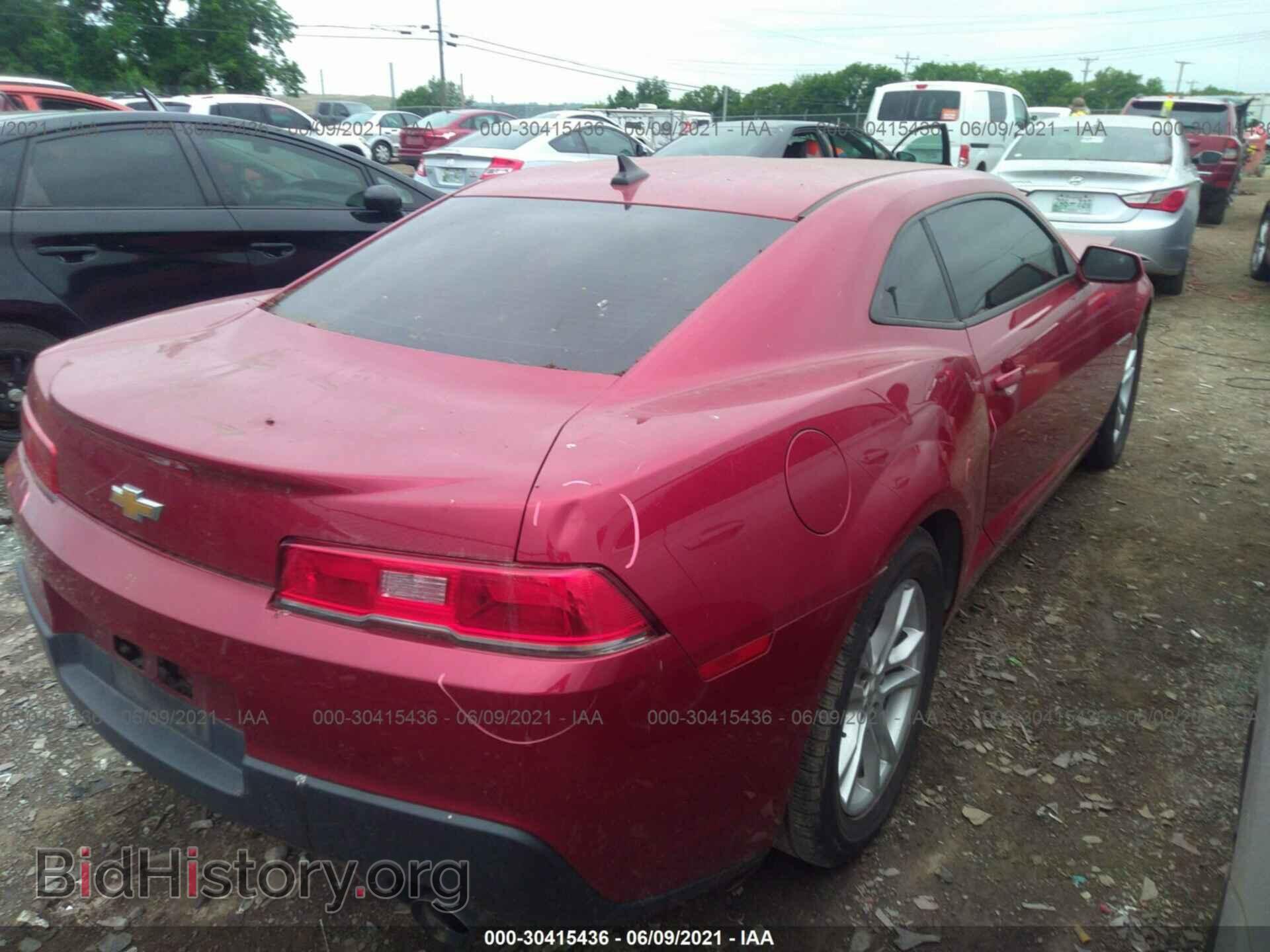 2014 CHEVROLET CAMARO - VIN: 2G1FF1E32E9220909 - Фото 4