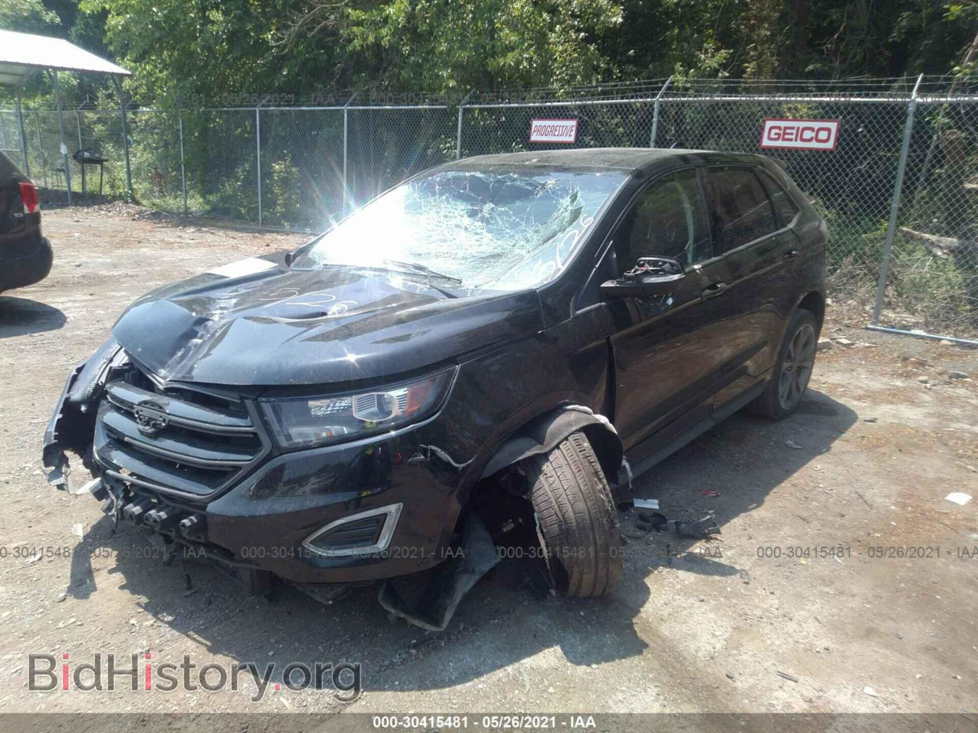 2017 FORD EDGE - VIN: 2FMPK4AP0HBB14999 - Фото 2
