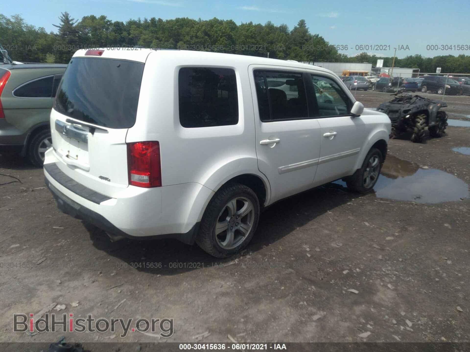 2012 HONDA PILOT - VIN: 5FNYF4H76CB039949 - Фото 4