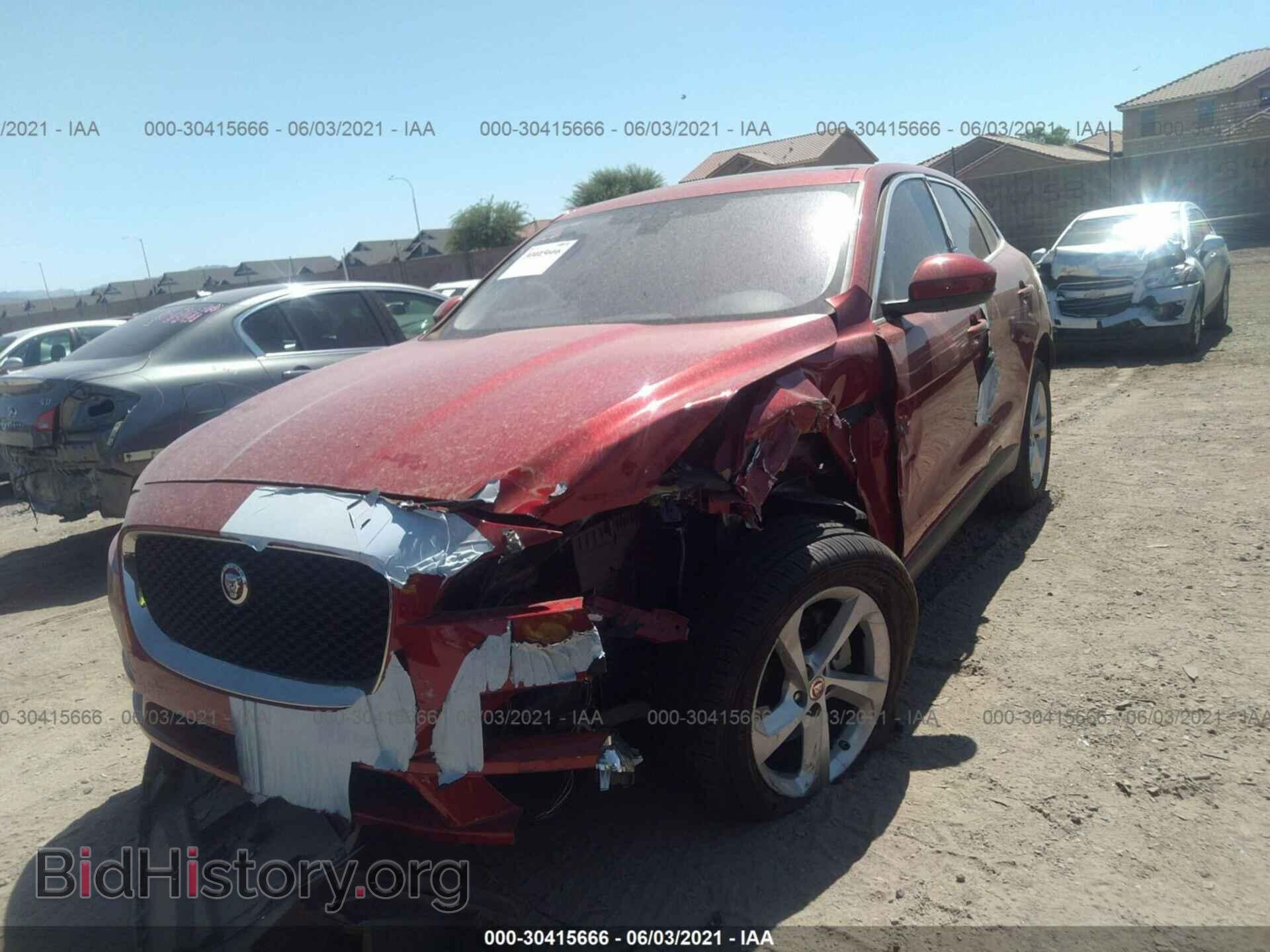 2019 JAGUAR F-PACE - VIN: SADCJ2FX3KA600040 - Фото 2