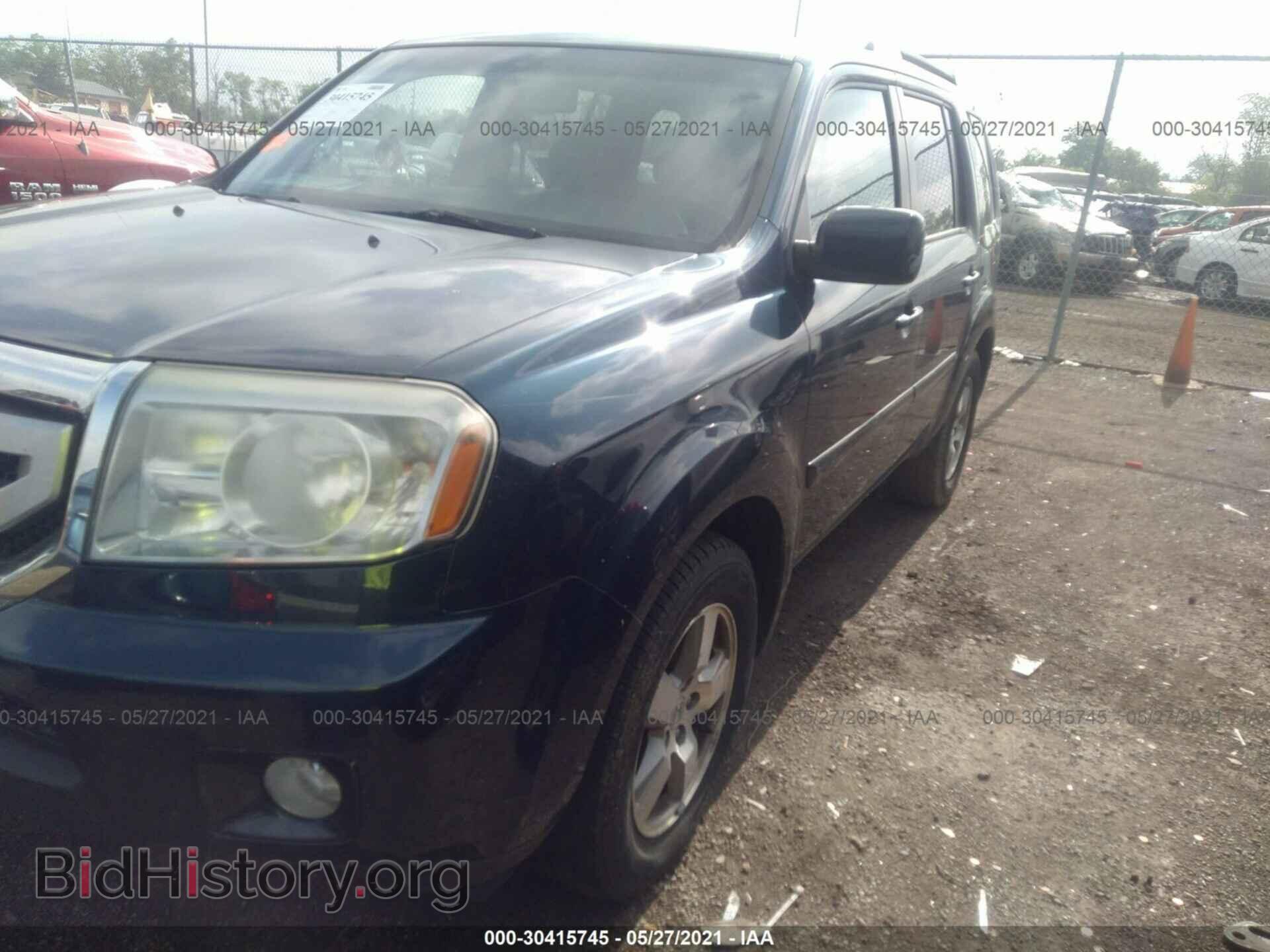 2011 HONDA PILOT - VIN: 5FNYF4H60BB001767 - Фото 2